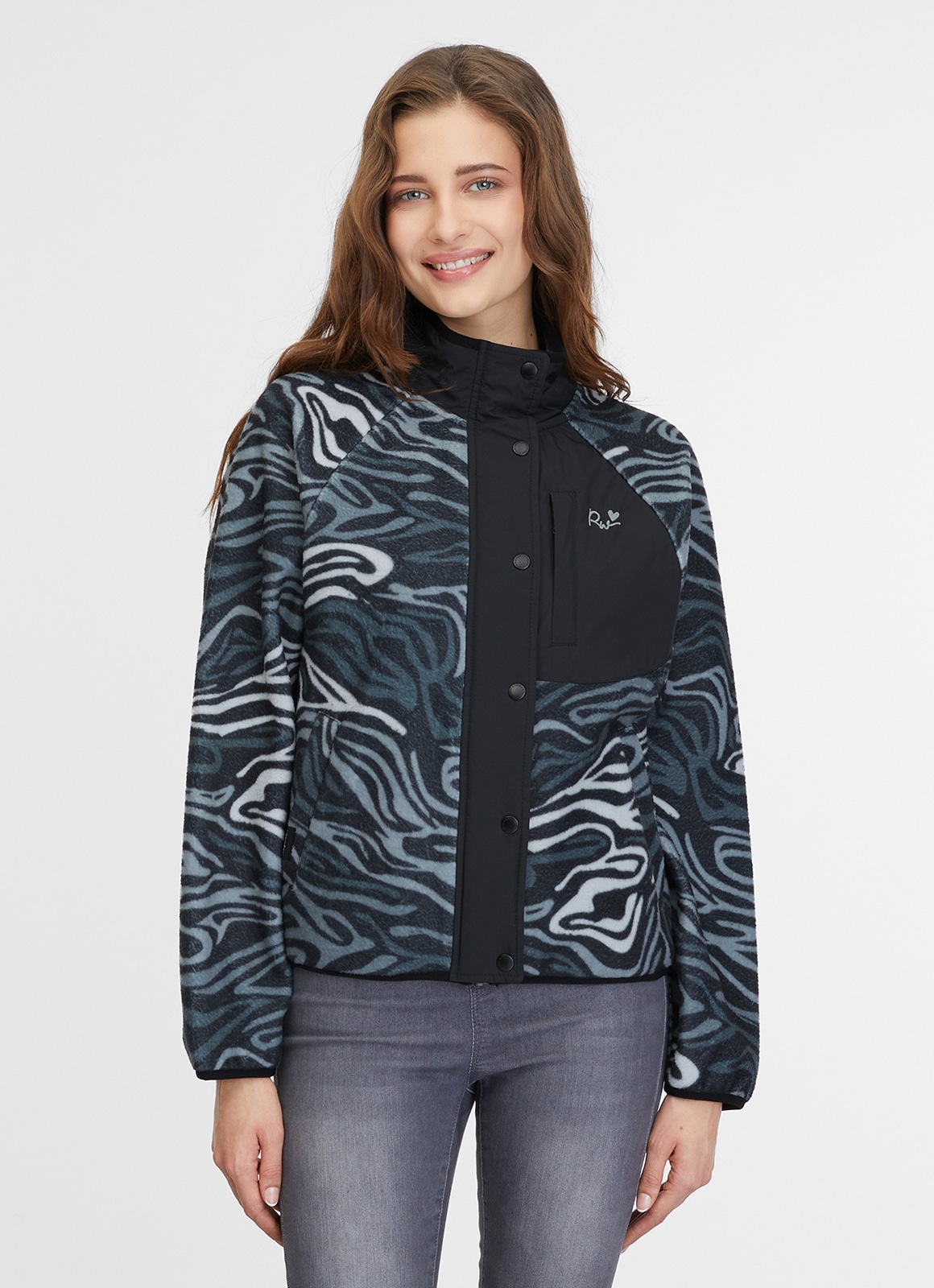 Ragwear Sweatjacke "TULLY", Fleecejacke