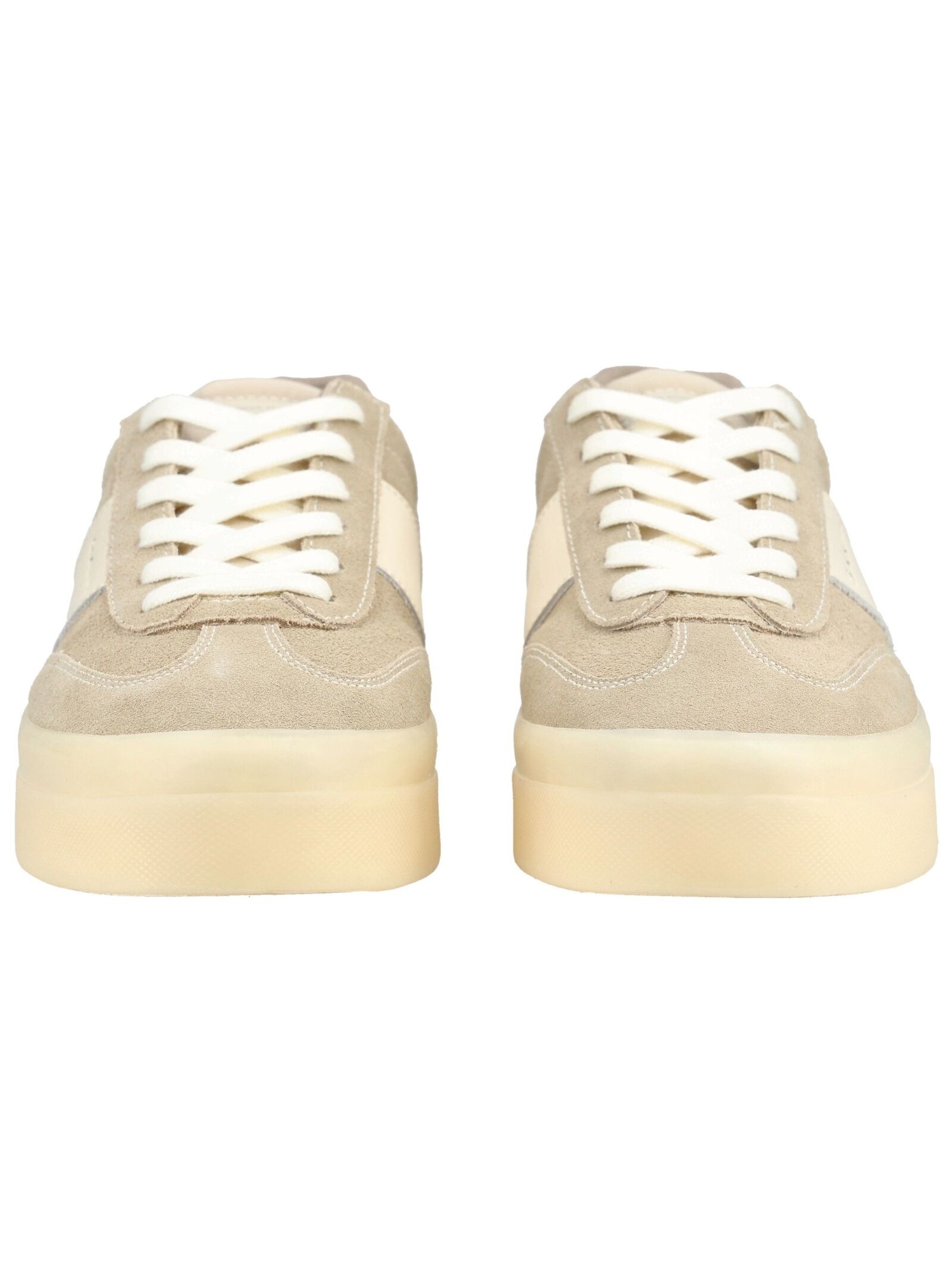 Plateausneaker GANT "Gant Sneaker Veloursleder", Herren, Gr. 37, taupe, beige, Veloursleder, Schuhe Plateausneaker 2