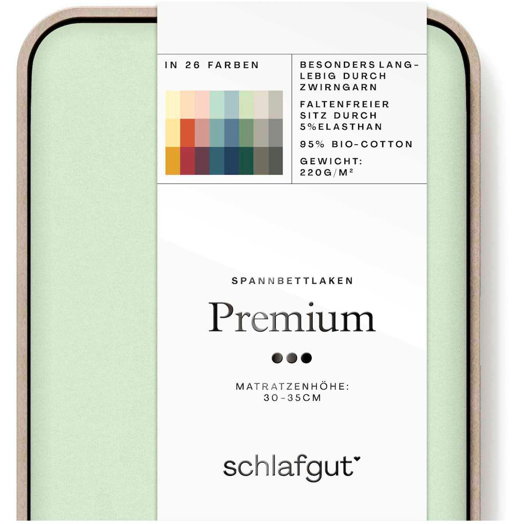 Schlafgut Spannbettlaken »Premium«