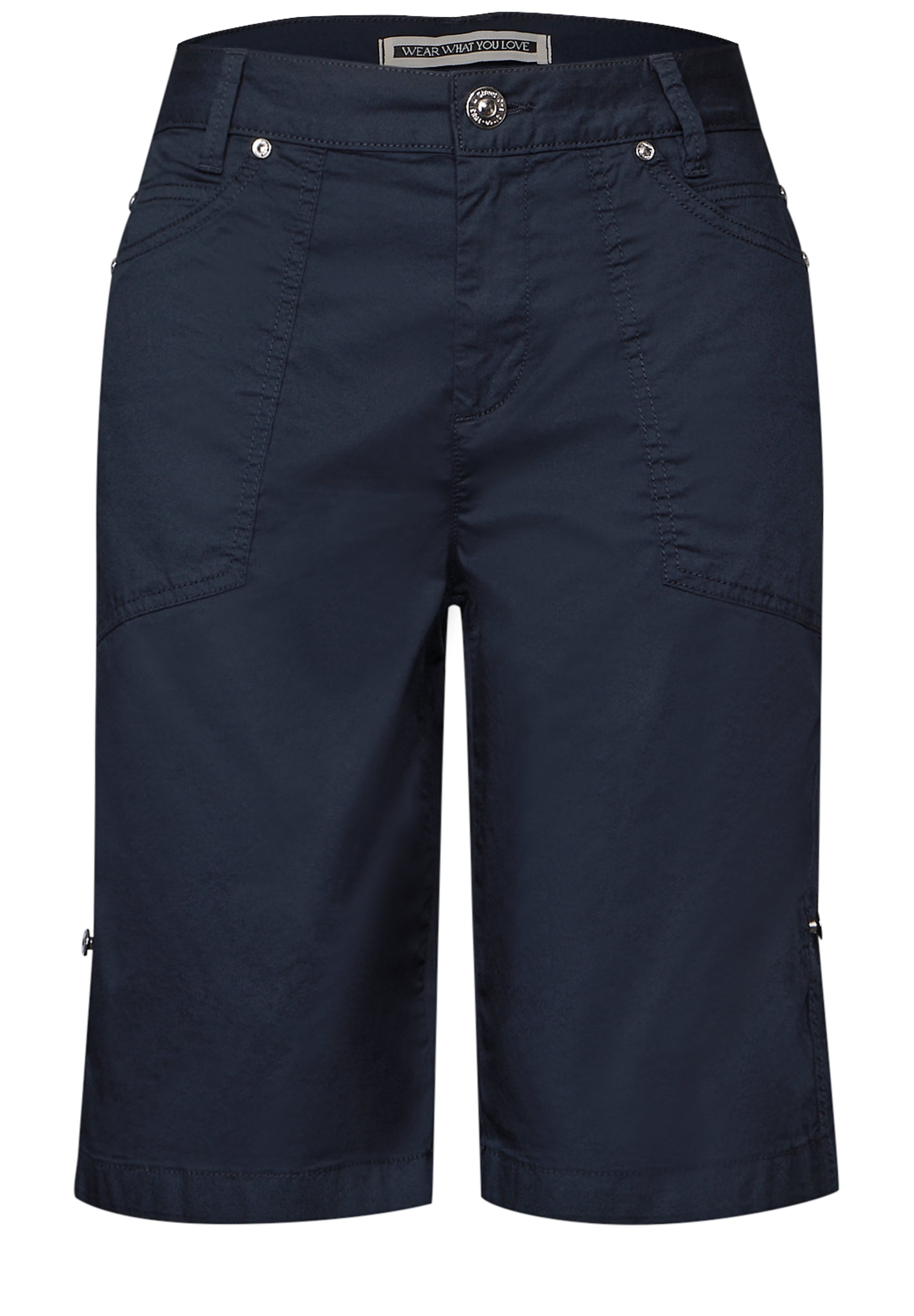 STREET ONE Bermudas »Style Yulius«, mit Turn-Up