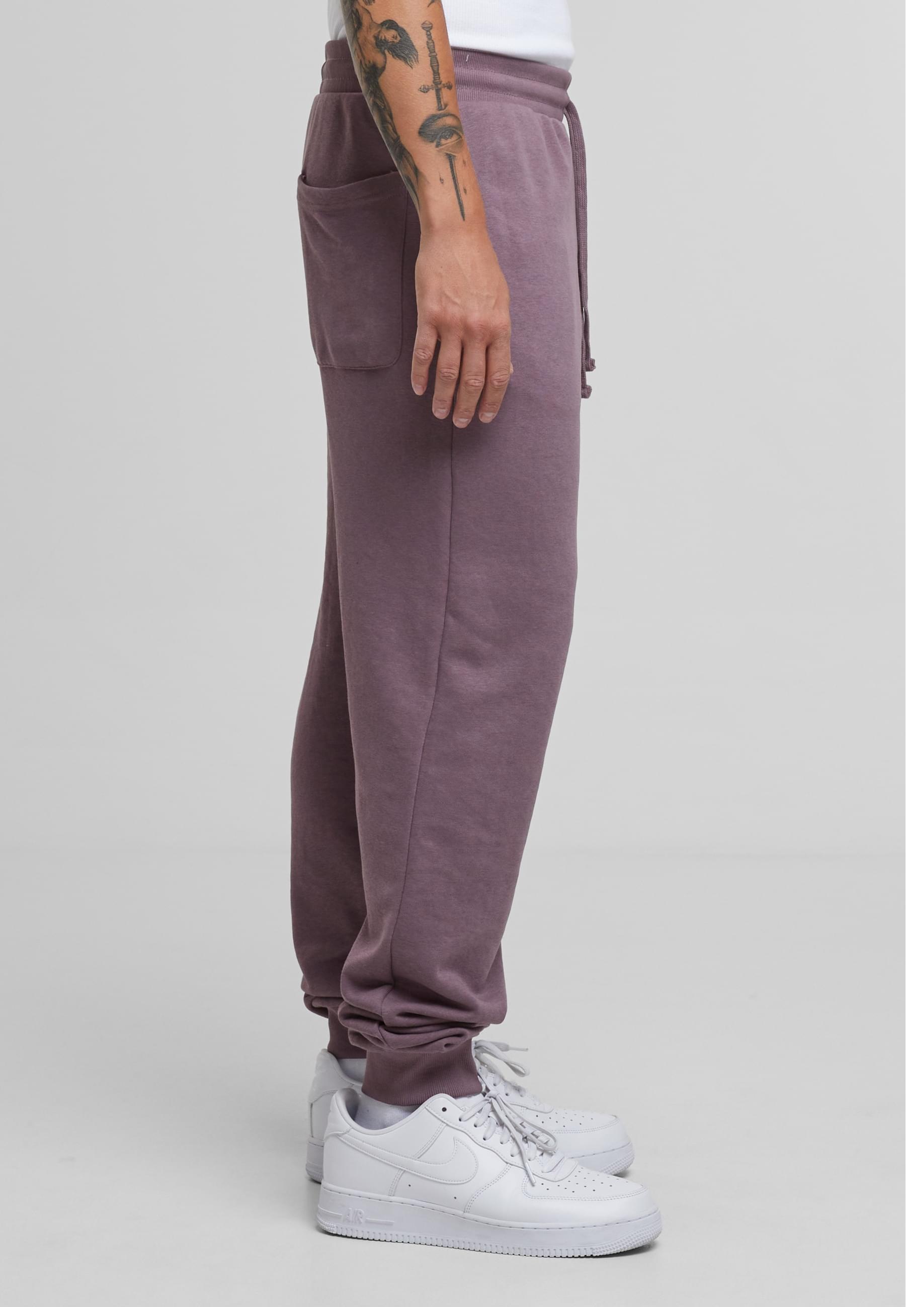 URBAN CLASSICS Stoffhose »Urban Classics Light Terry Basic Sweatpants«, (1 tlg.)