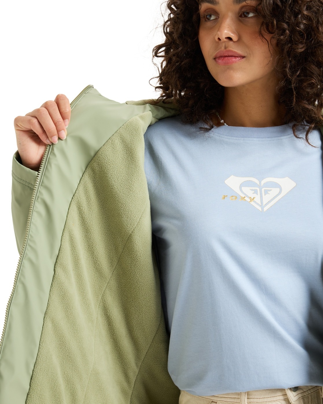 Roxy Allwetterjacke »Rain Road Polar Zip«