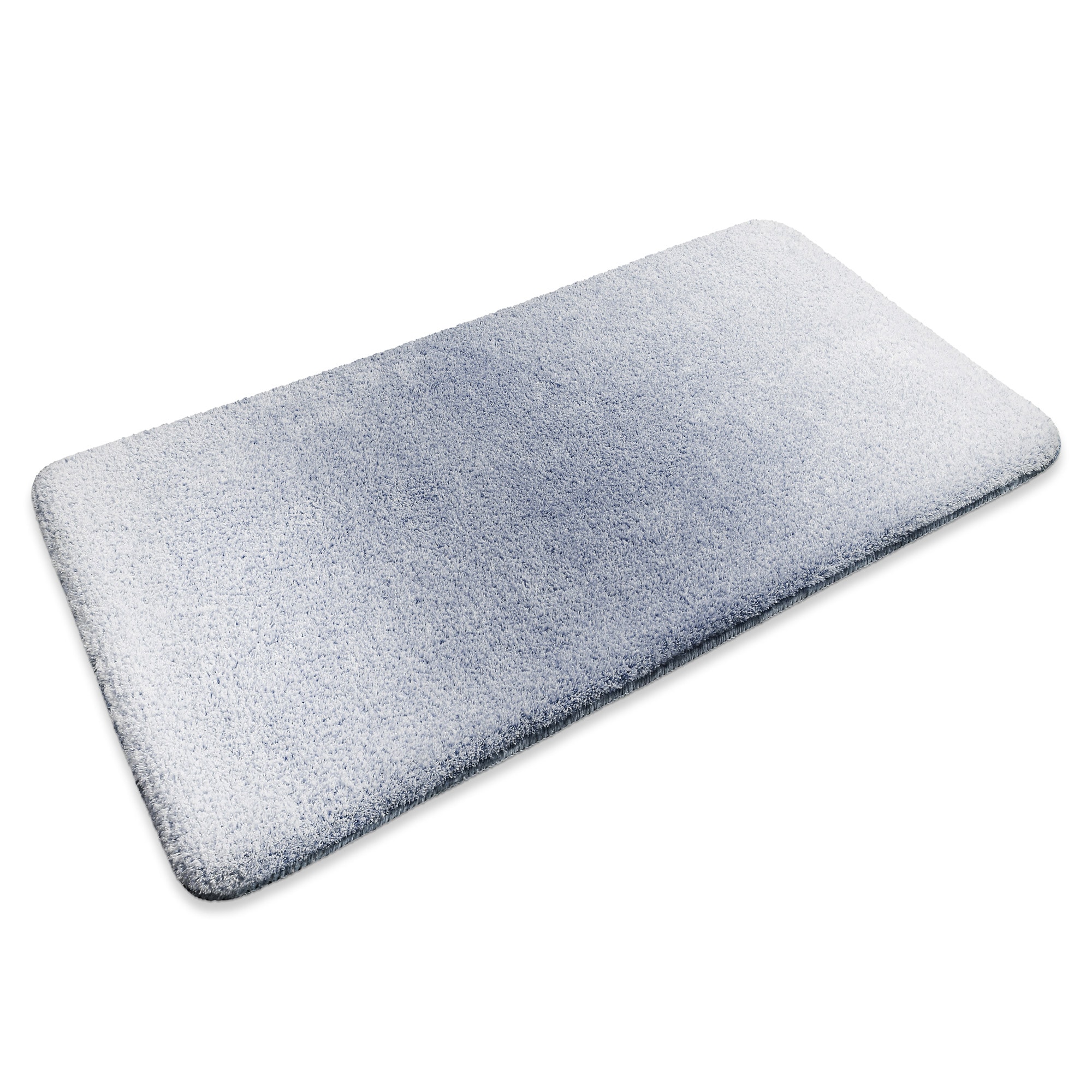 my home Badematte »Utta«, rutschhemmend beschichtet, schnell trocknend, Badteppich, getuftet, mit modernem Farbverlauf, flauschig, hochflor