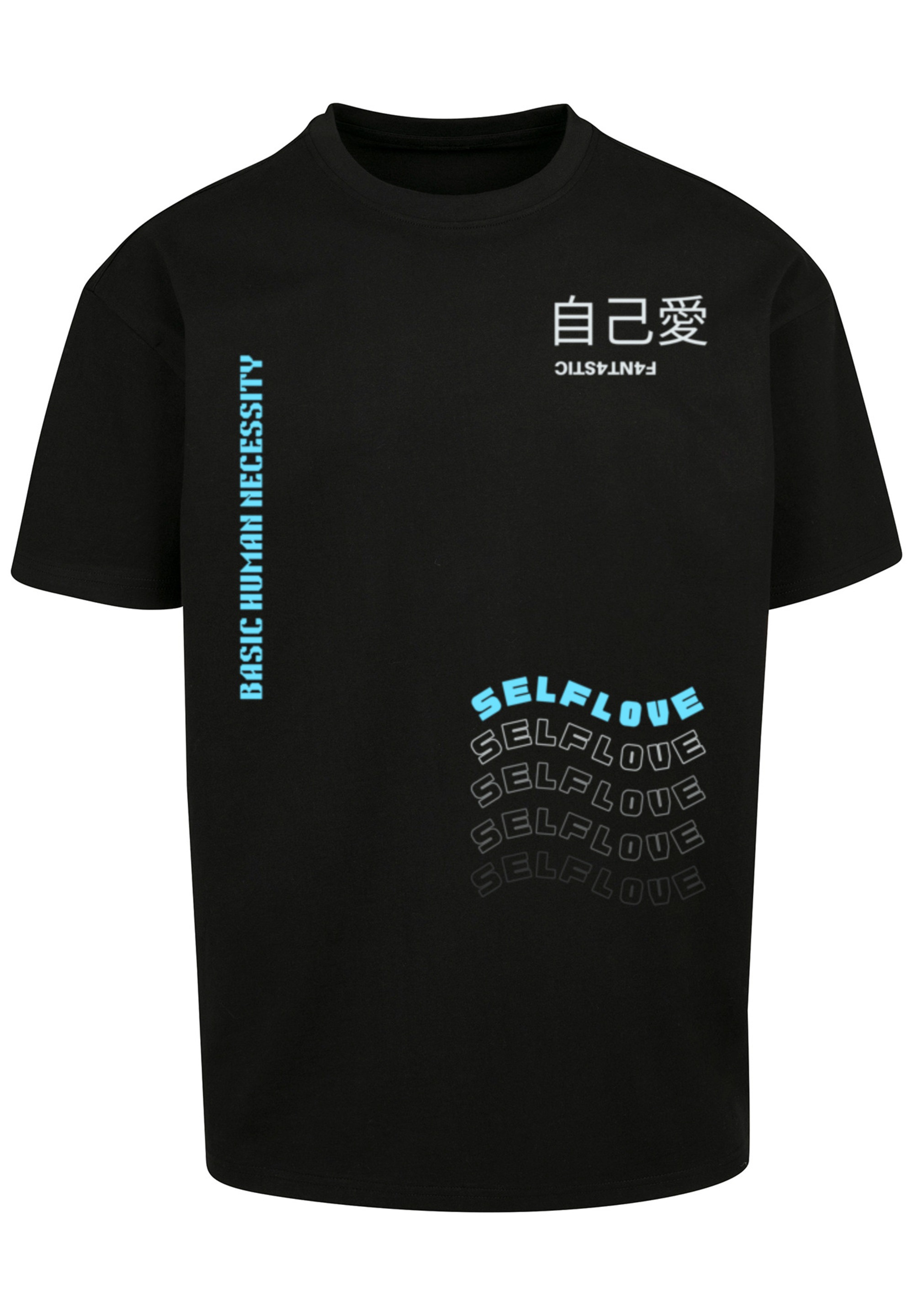 F4NT4STIC T-Shirt »Self Love OVERSIZE TEE«, Print