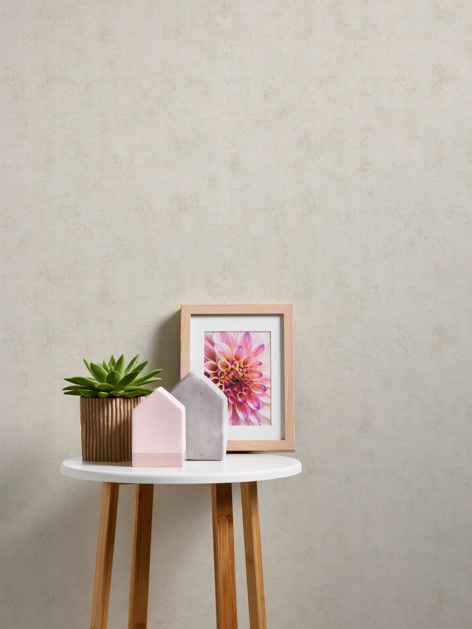 A.S. Création Vliestapete »Neue Bude 2.0 Uni in Vintage Optik«, uni-einfarbig-unifarben, Uni Tapete einfarbig Tapeten Wohnzimmer Schlafzimmer Küche modern Büro