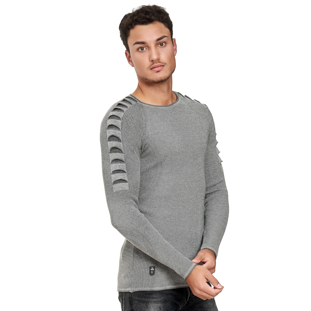 RedBridge Strickpullover »Shark Gills«