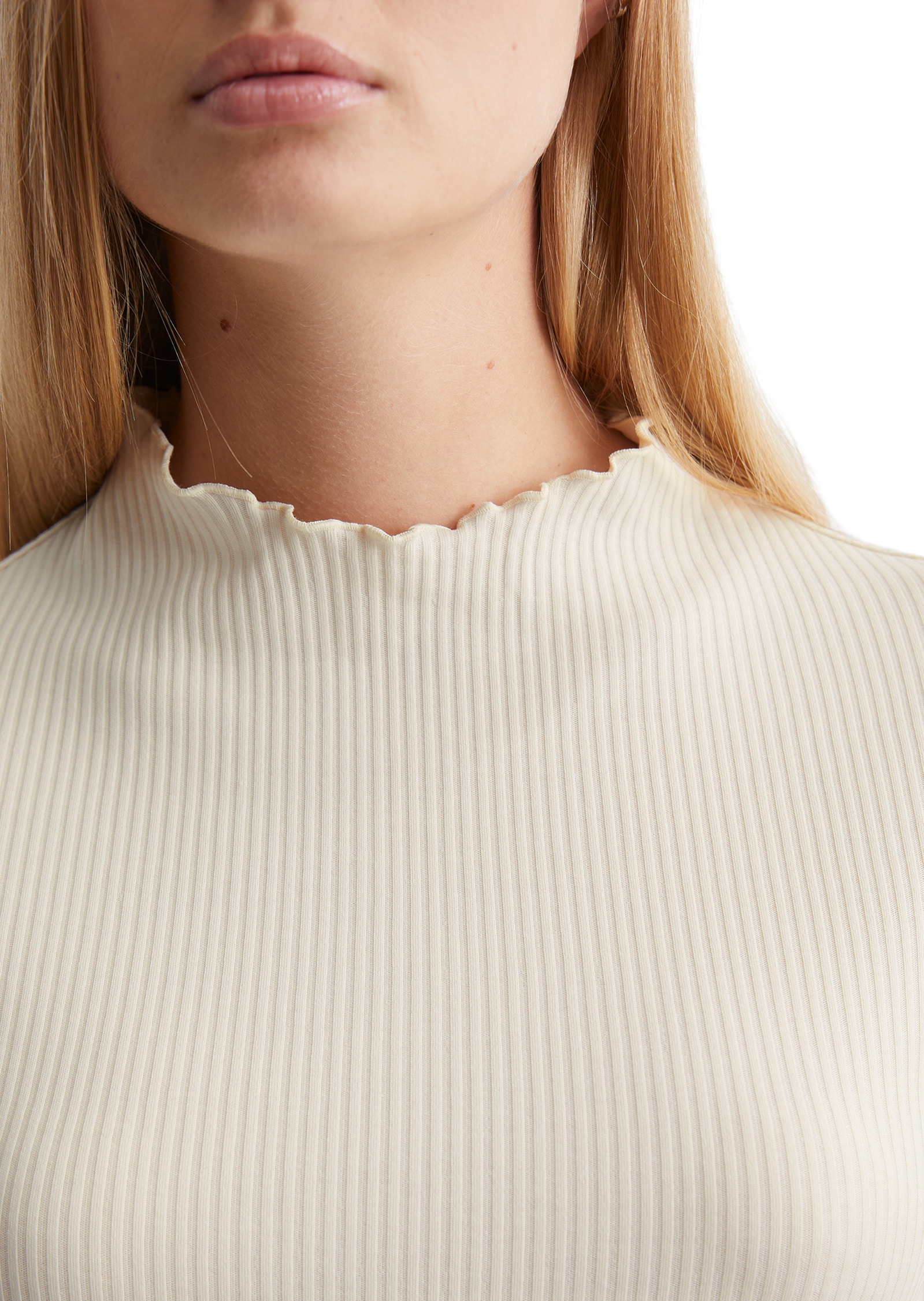 Marc O'Polo DENIM Langarmshirt »aus Organic Cotton-Stretch-Jersey«