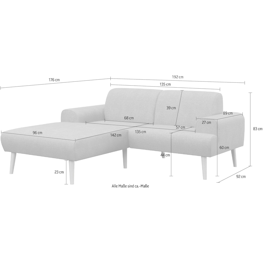 andas Ecksofa »Swift L-Form«