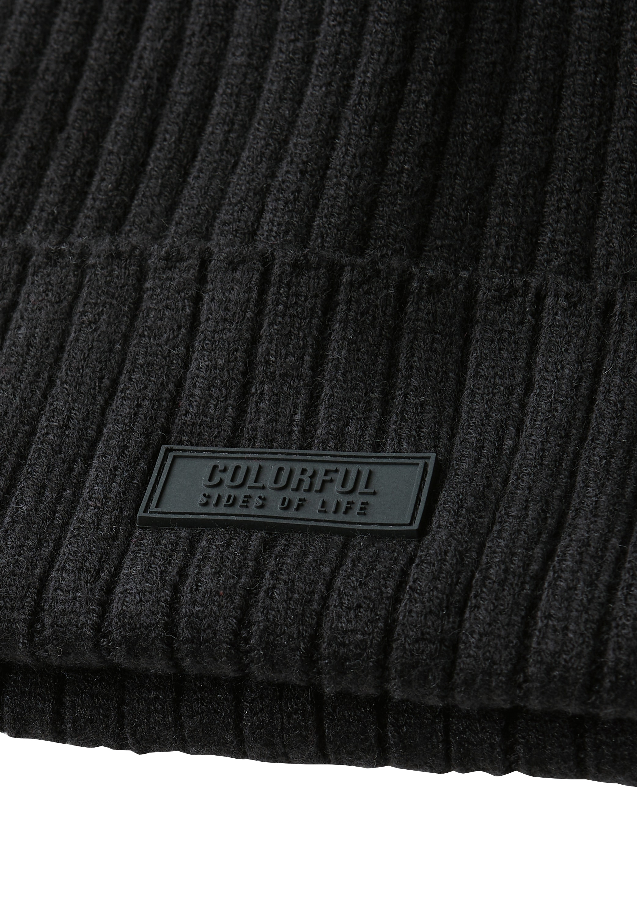 STREET ONE Strickmütze in softem Material-Mix