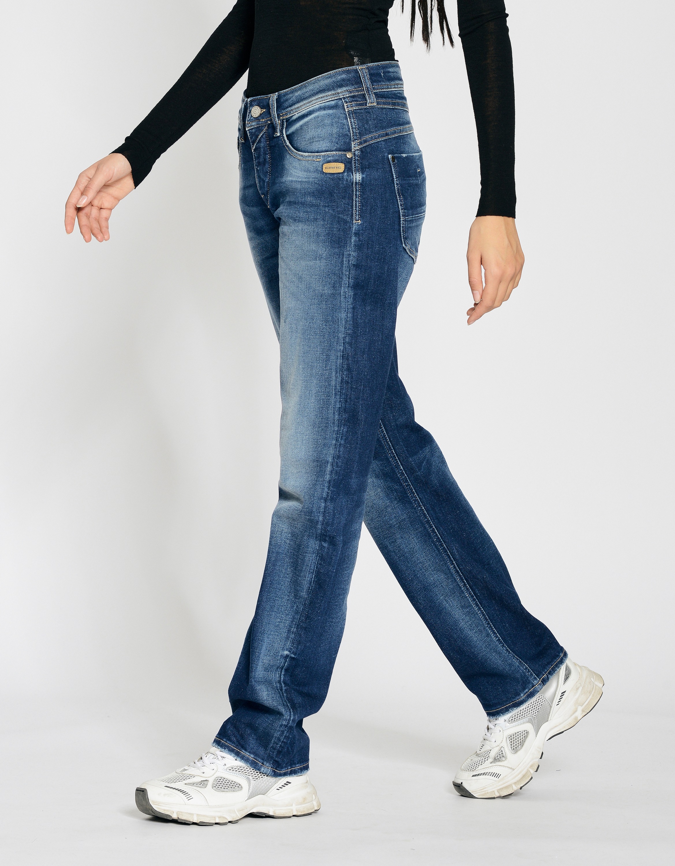 GANG Straight-Jeans "GANG Jeans Straight Fit 94AMELIE STRAIGHT" günstig online kaufen