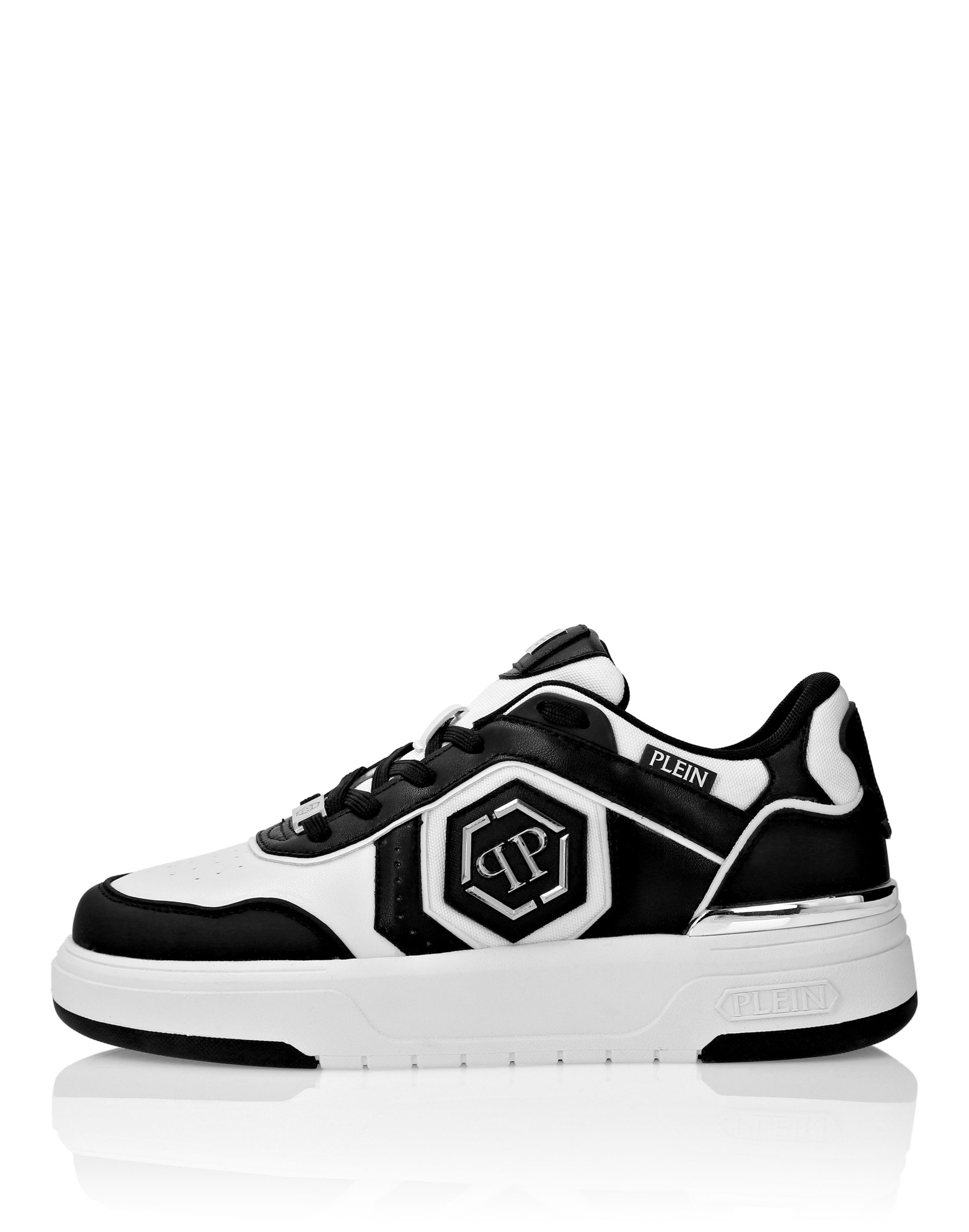 Philipp Plein Predator Low-Top Sneaker White/Black 37 4