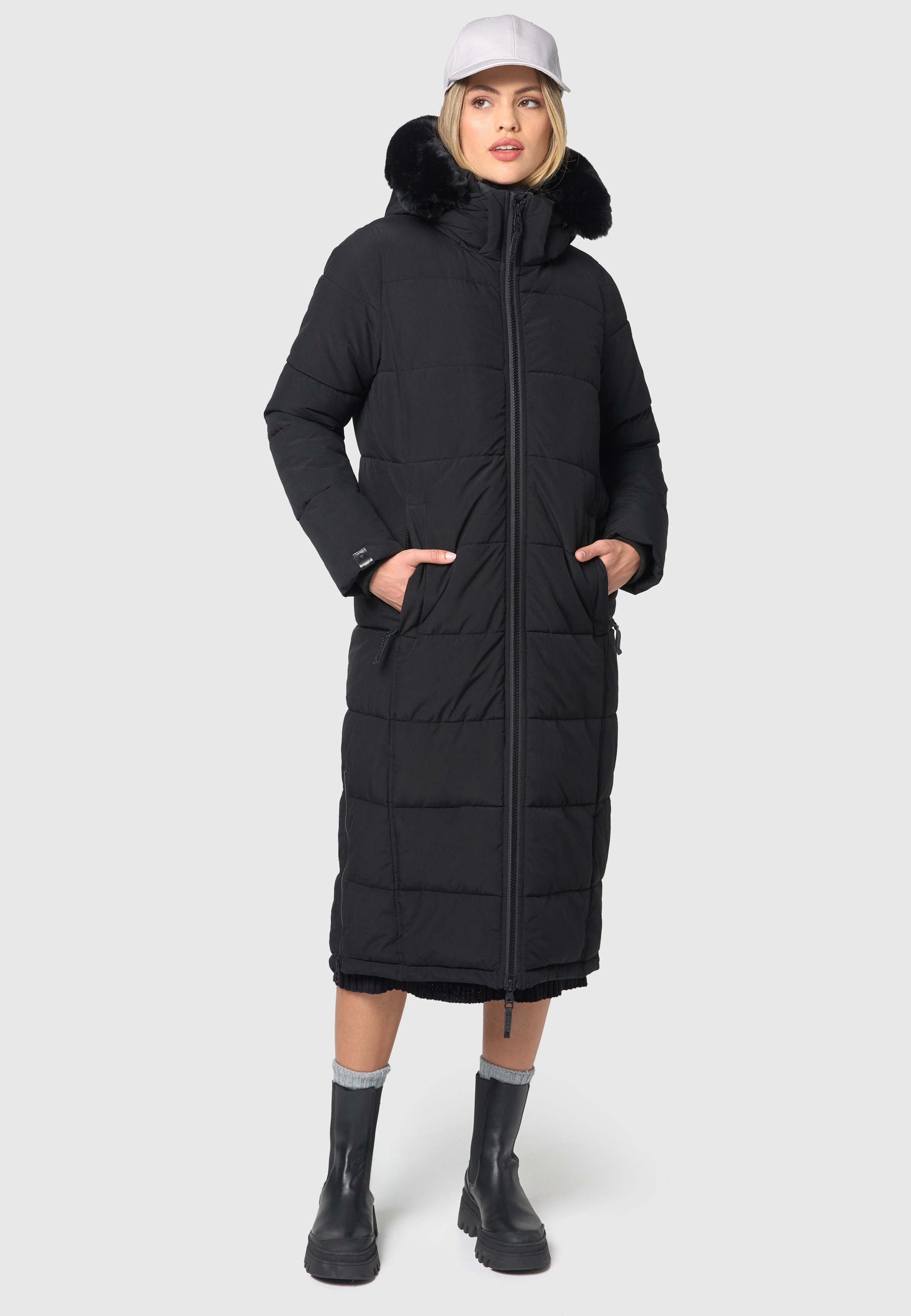 Navahoo Knuddelfee Women Winter Jacket Black M 3