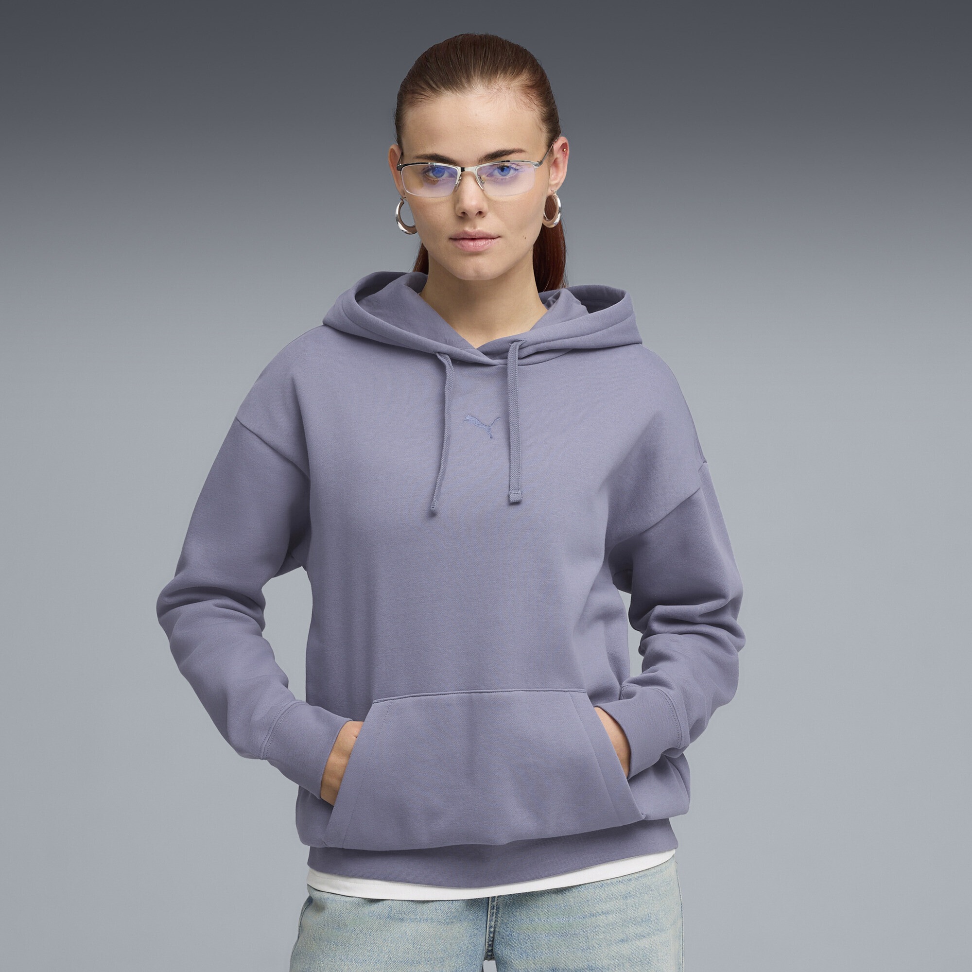 PUMA Hoodie »Essentials Fleece Relaxed Hoodie Damen«
