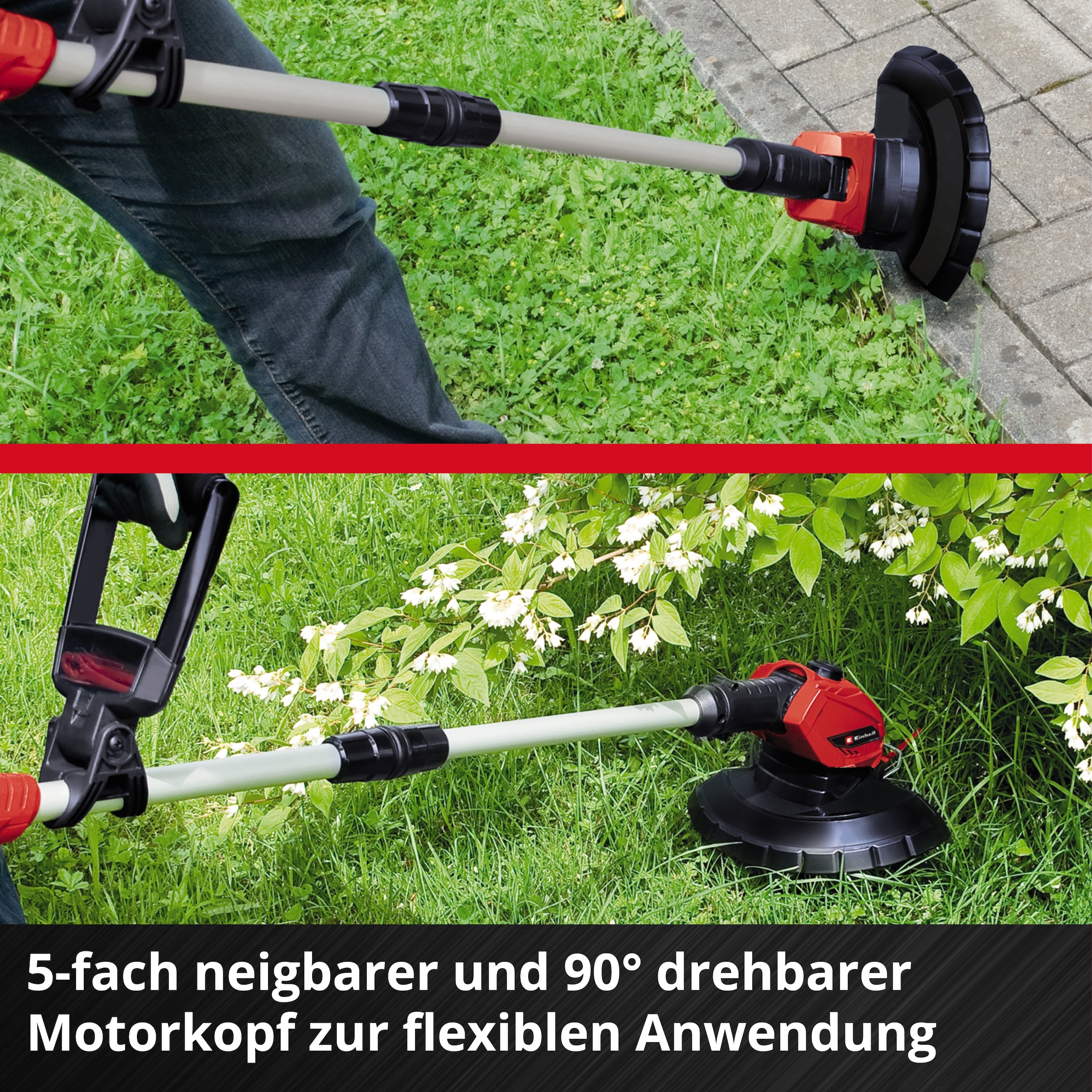 Einhell Akku-Rasentrimmer »GE-CT 18 Li Solo«, ohne Akku und Ladegerät