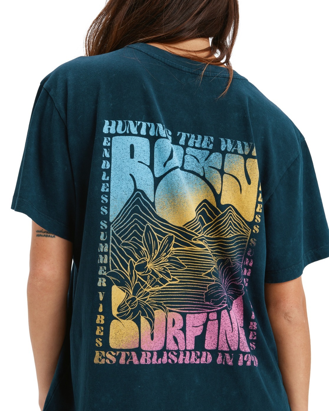 Roxy Oversize-Shirt »Sunnyoversize Optic Wash«