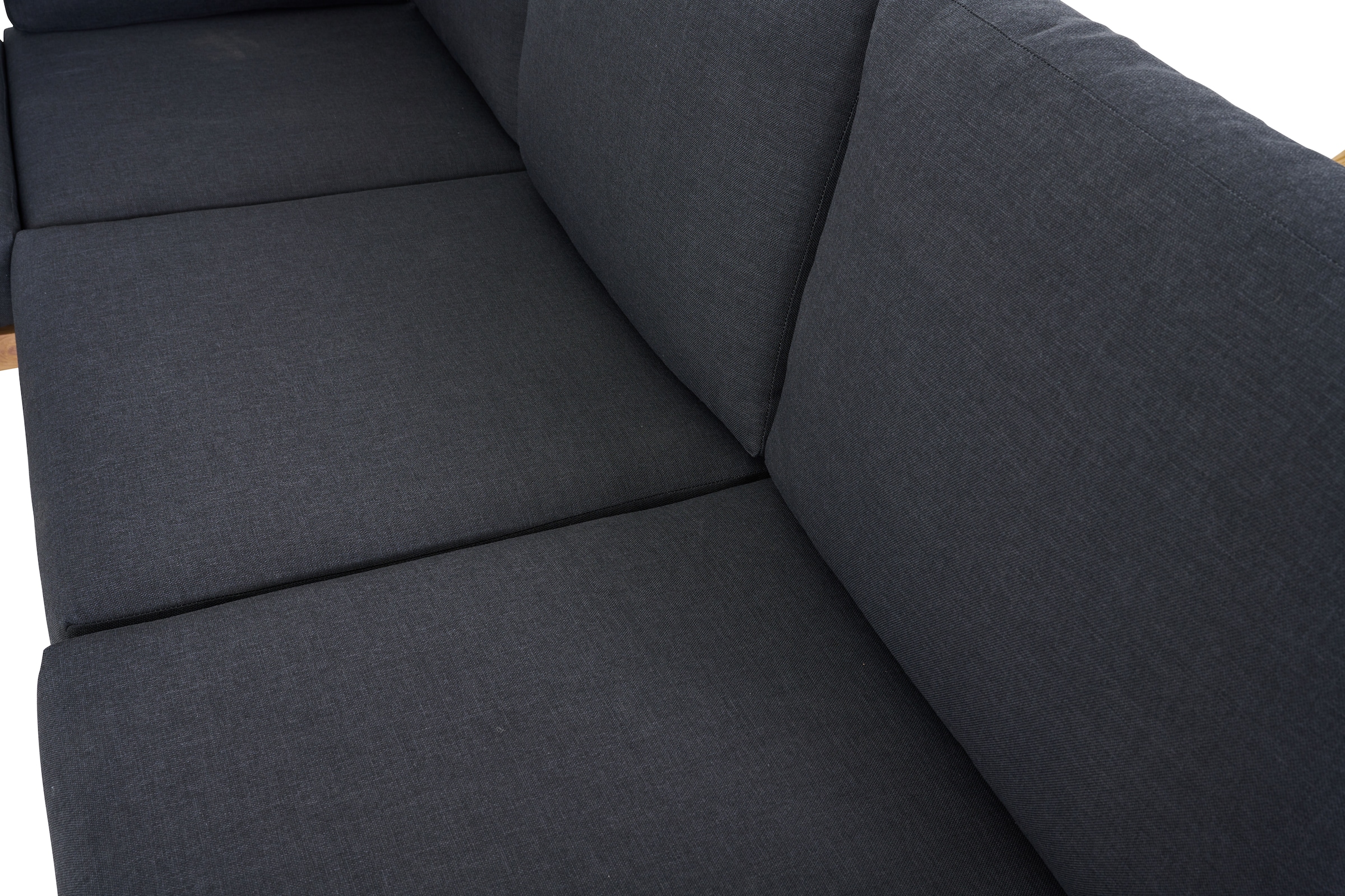 Siena Garden Gartensofa »BARI« Aluminium, teaklook, inkl. Kissen, Dining-Set 2-teilig