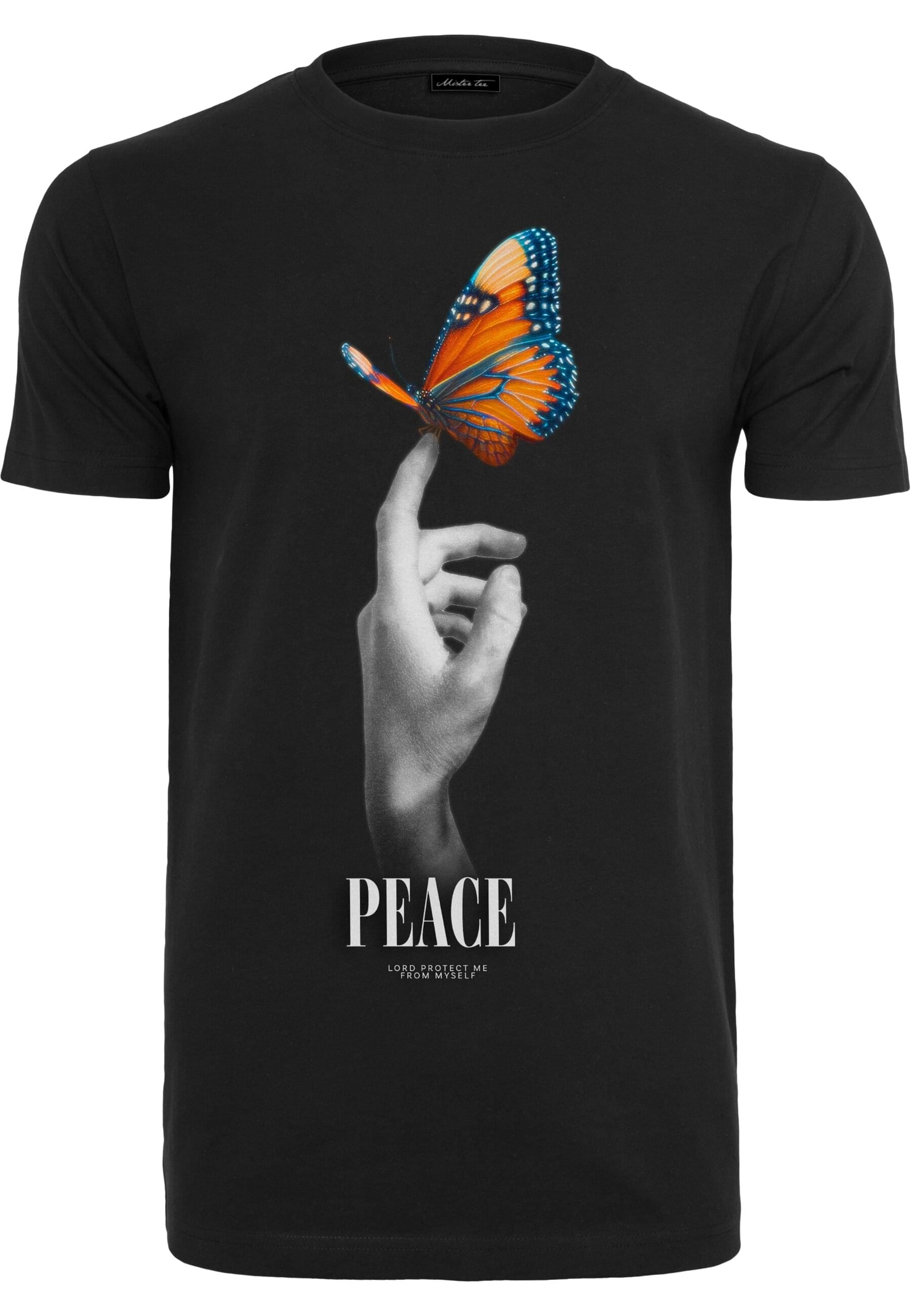 MisterTee T-Shirt "MisterTee Peace Butterfly Tee" 1 Stk. tlg. günstig online kaufen