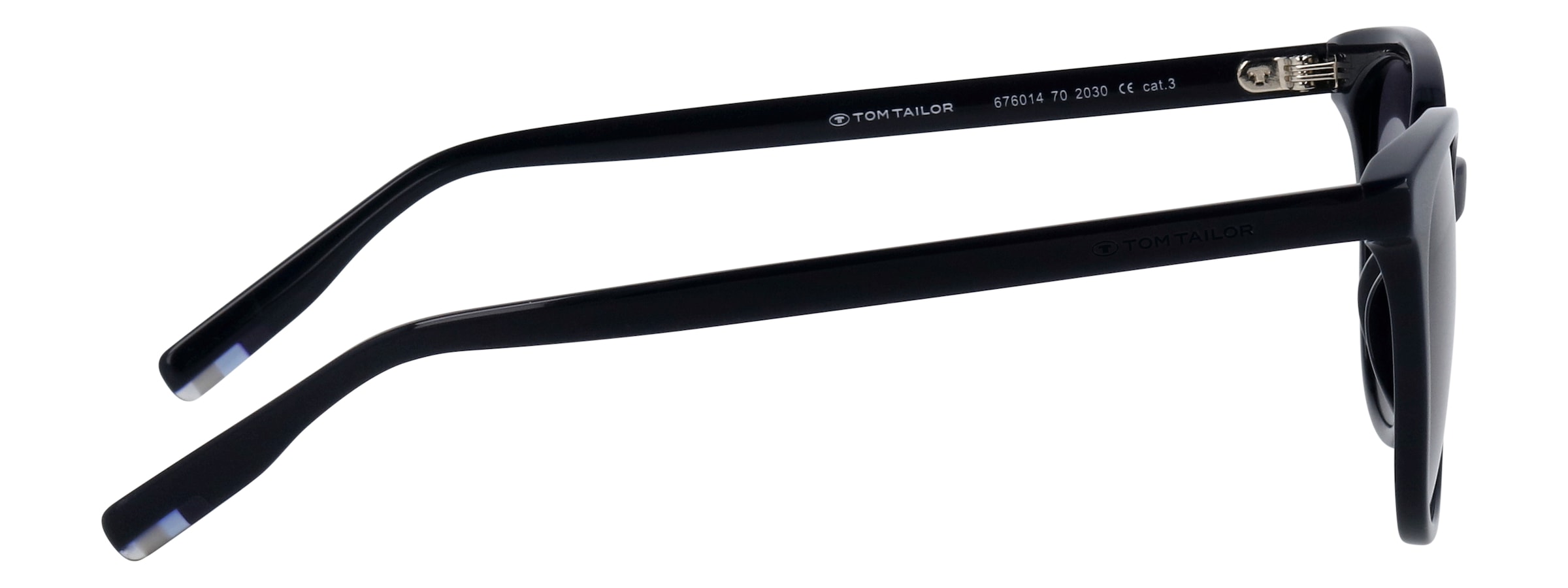 TOM TAILOR Sonnenbrille »Modell 676014« Form Feminin, Logoschriftzug auf Bügel, Kunststofffassung