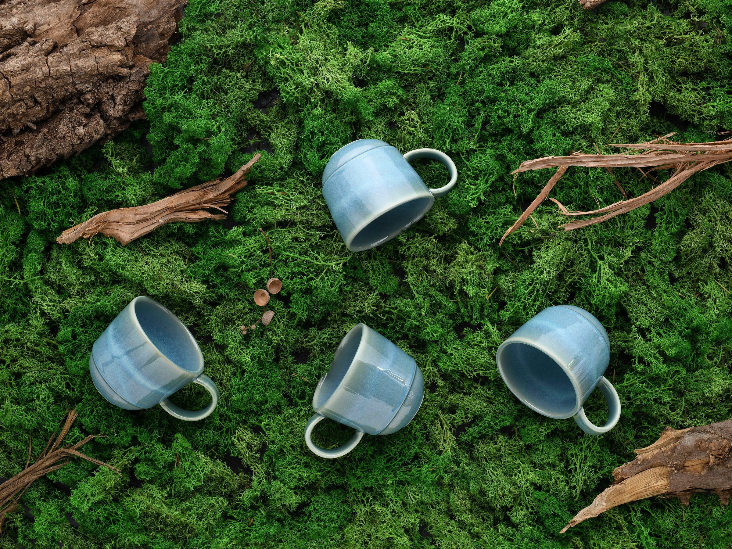 CreaTable Becher »Yuki« 370 ml, 4-teilig