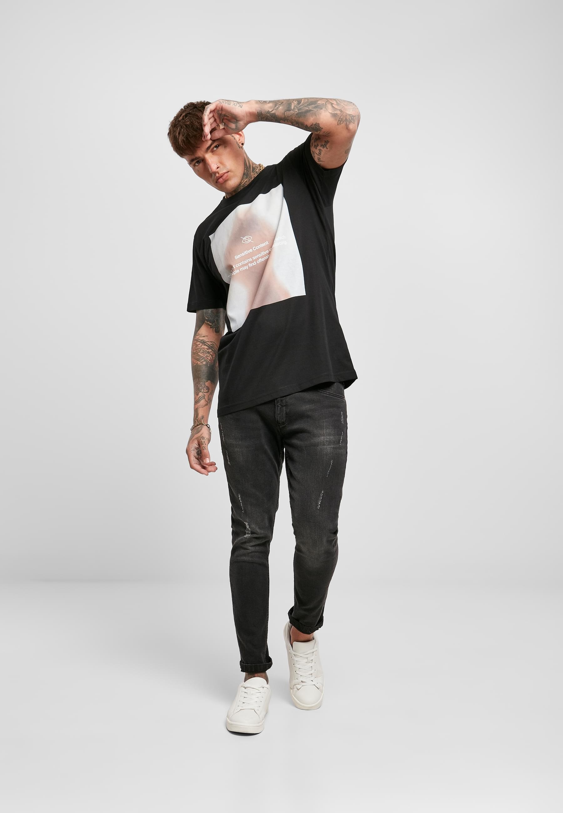 MisterTee T-Shirt »MisterTee Herren Sensitive Content Tee« 1 Stk. tlg.