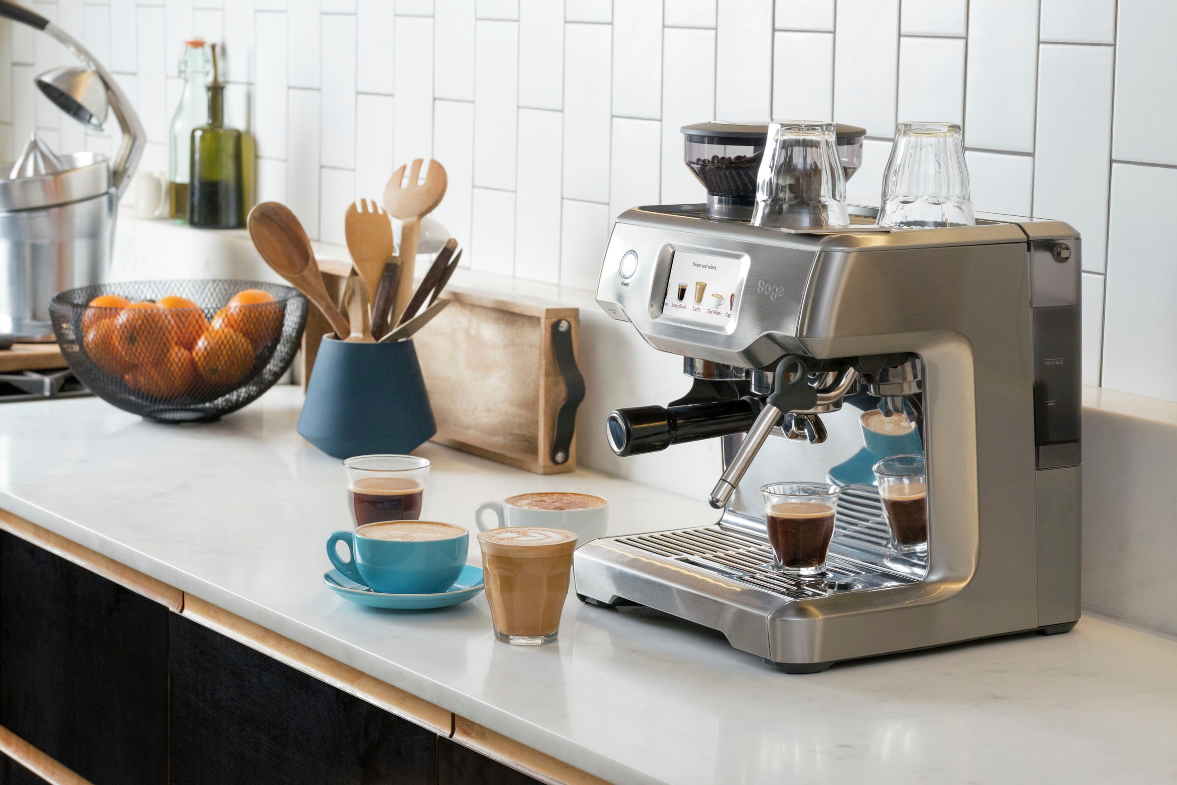 Sage Espressomaschine | »»The Touch, BAUR SES880BSS4EEU1«« Barista