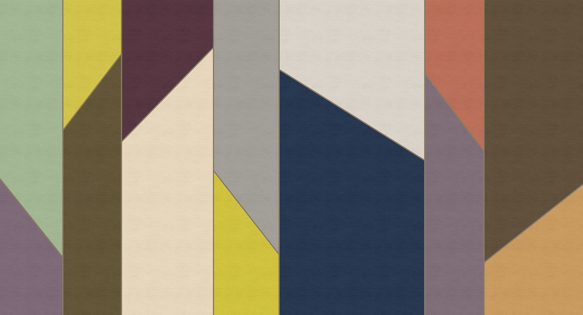 living walls Fototapete "Walls by Patel Geometry 4" glatt Vlies, Wand, Schr günstig online kaufen