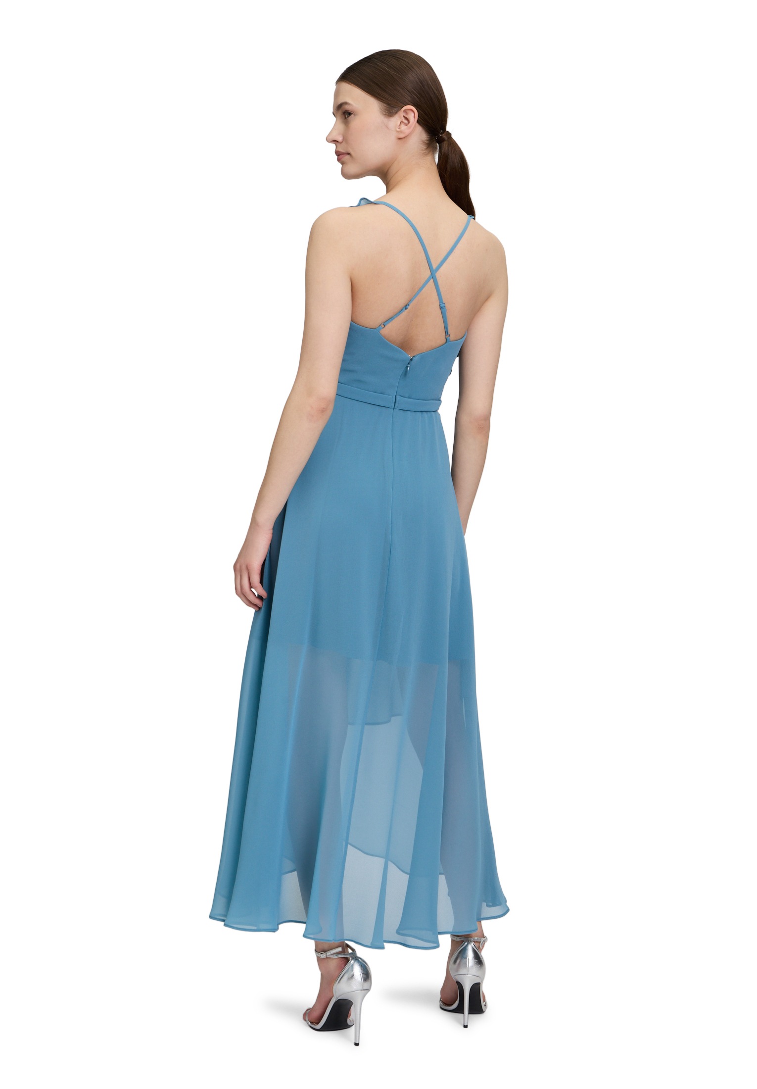 Vera Mont Abendkleid »Vera Mont Abendkleid mit Volant«, Wickel-Design