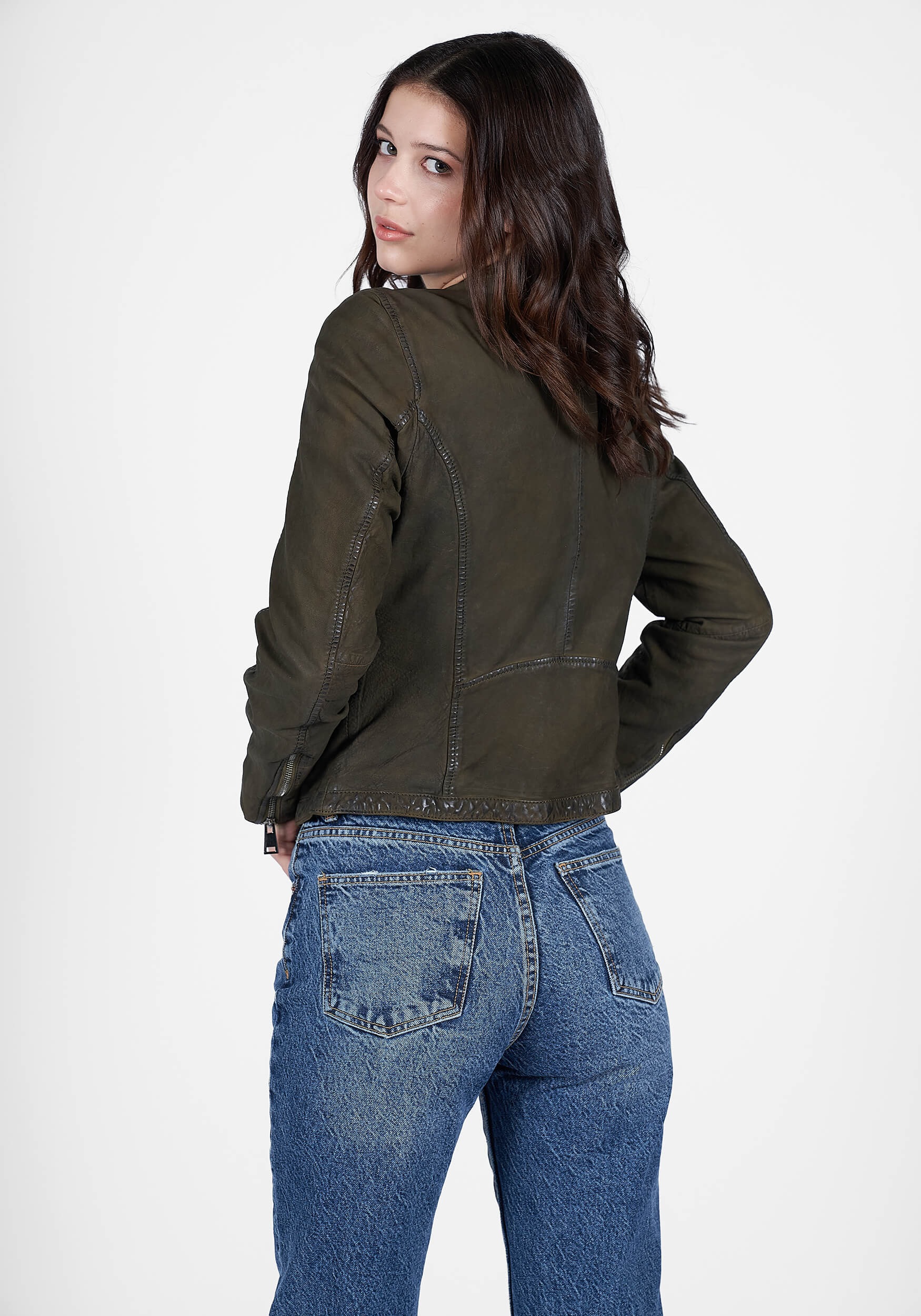 Thumbnail - Freaky Nation Lederjacke "Fast Tula"