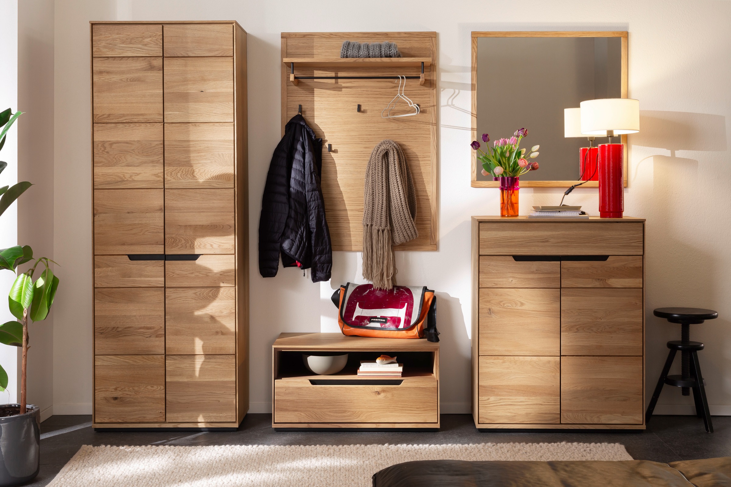 MCA living Garderobenpaneel "Araya Garderobenpaneel, Wandpaneel, Flurgarder günstig online kaufen