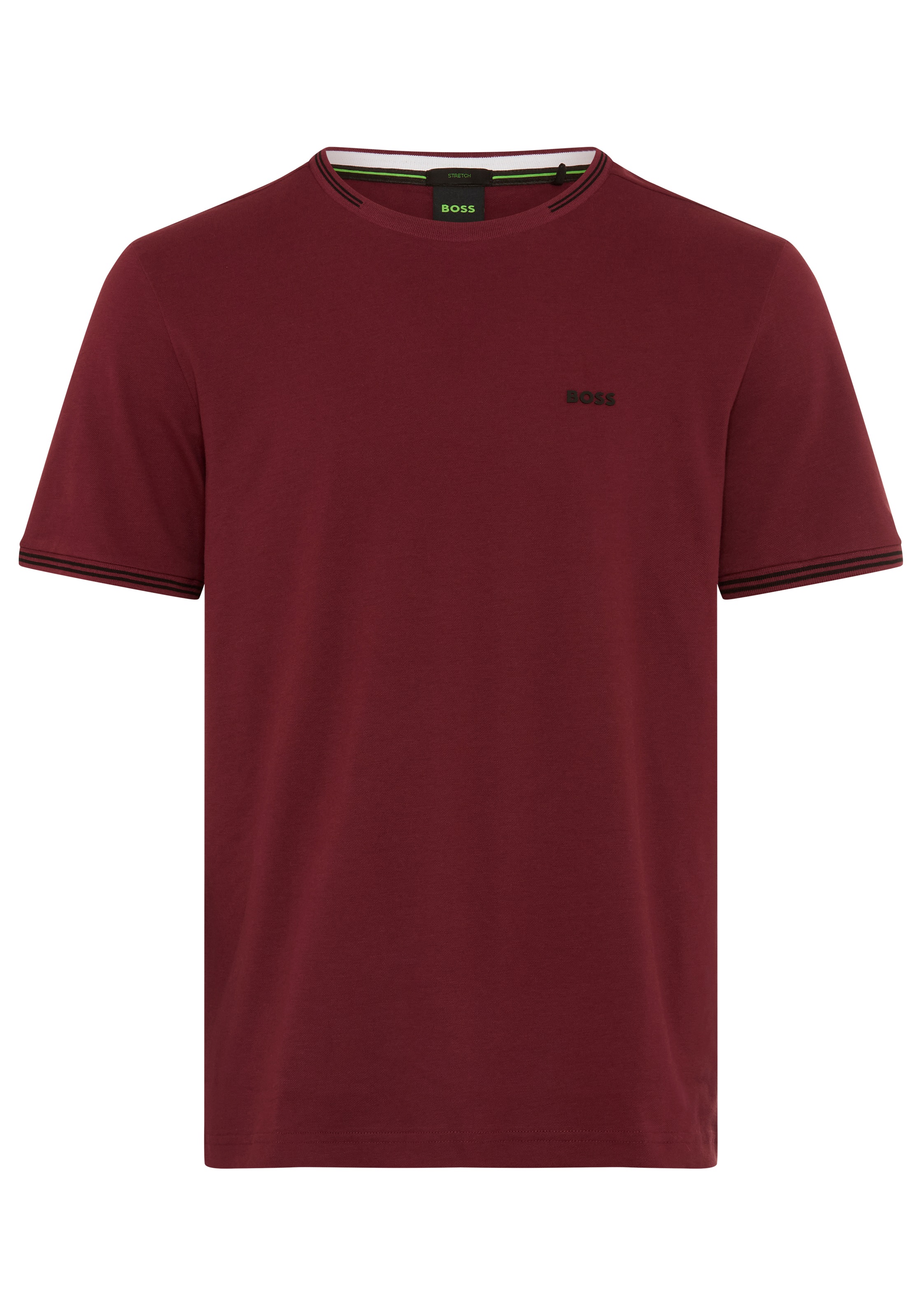 BOSS GREEN T-Shirt "Taul Stretch-Baumwoll-Pique" aus softem Stretch-Baumwoll-Piqué, Regular Fit, Kühlend