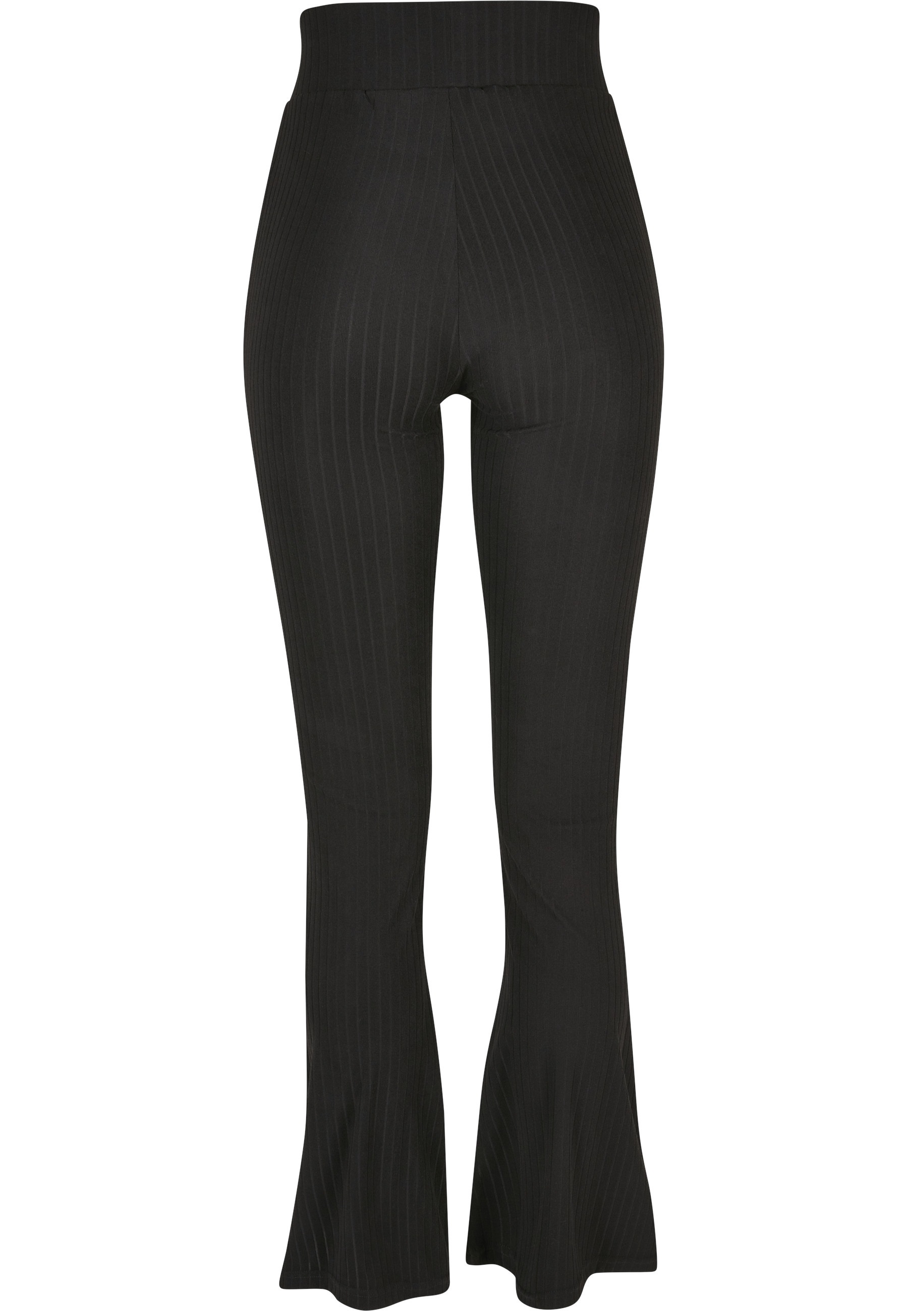 URBAN CLASSICS Leggings »Urban Classics Damen Ladies High Waist Rib Flared Leggings«