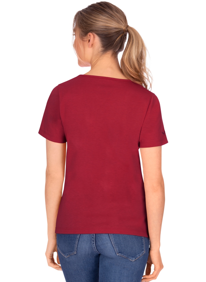 Trigema T-Shirt »TRIGEMA T-Shirt aus Biobaumwolle« kaufen | BAUR | Sport-T-Shirts