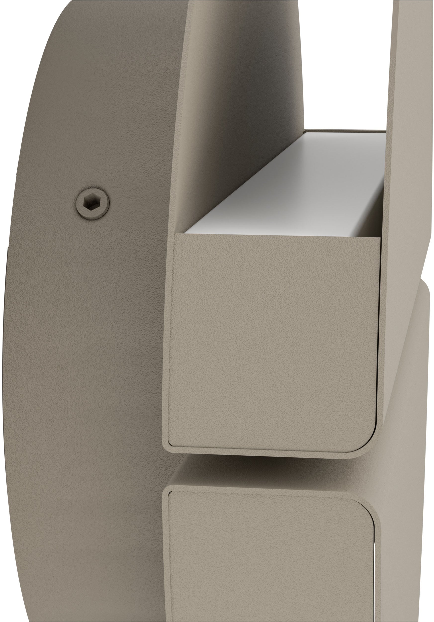 EGLO Wandleuchte »PIANOSA Wandlampe - Edelstahl - LED - 4,5W - IP20« LED-Modul 1 Stk. Kaltweiß | Neutralweiß | Warmweiß Wandstrahler, Wandspot, Wohnzimmer, Flur, Schlafzimmer, Ø18 x AL6 cm