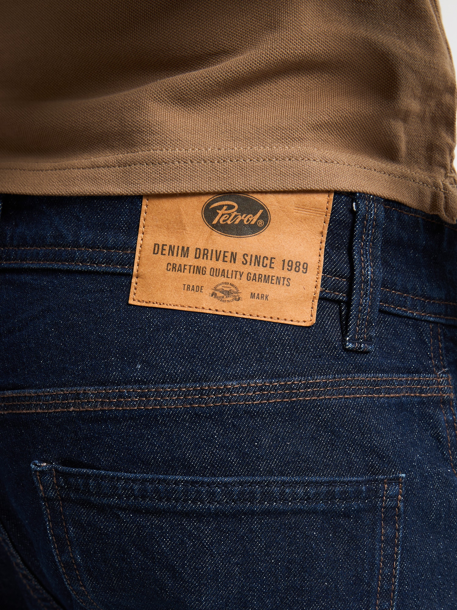 Petrol Industries Straight-Jeans, Klassischer 5-Pocket- Style