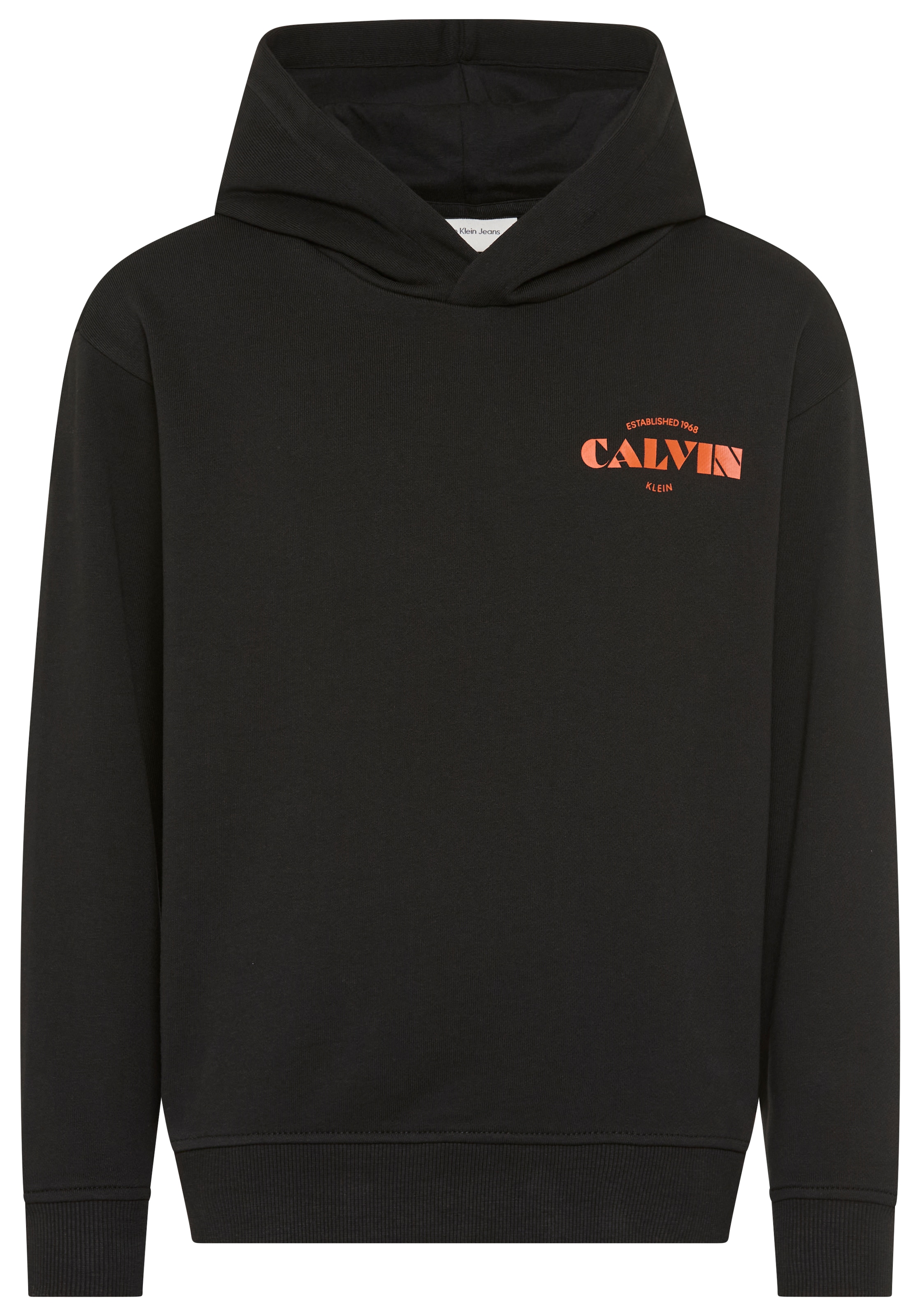 Calvin Klein Kapuzensweatshirt »CALVIN SMALL CHEST PRINT HOODIE«, Regular fit mit Kapuze
