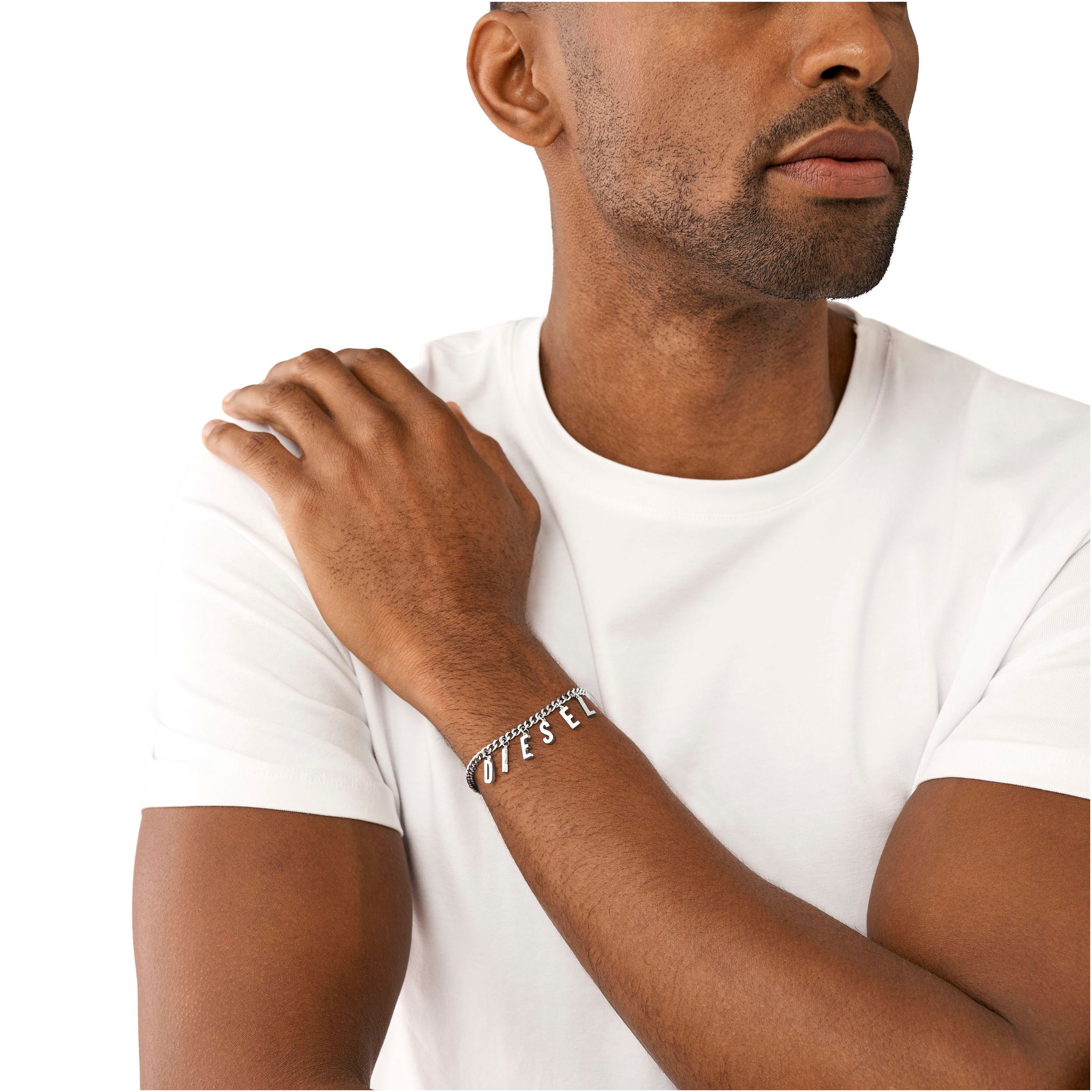 Diesel Armband »STEEL, DX1493040«