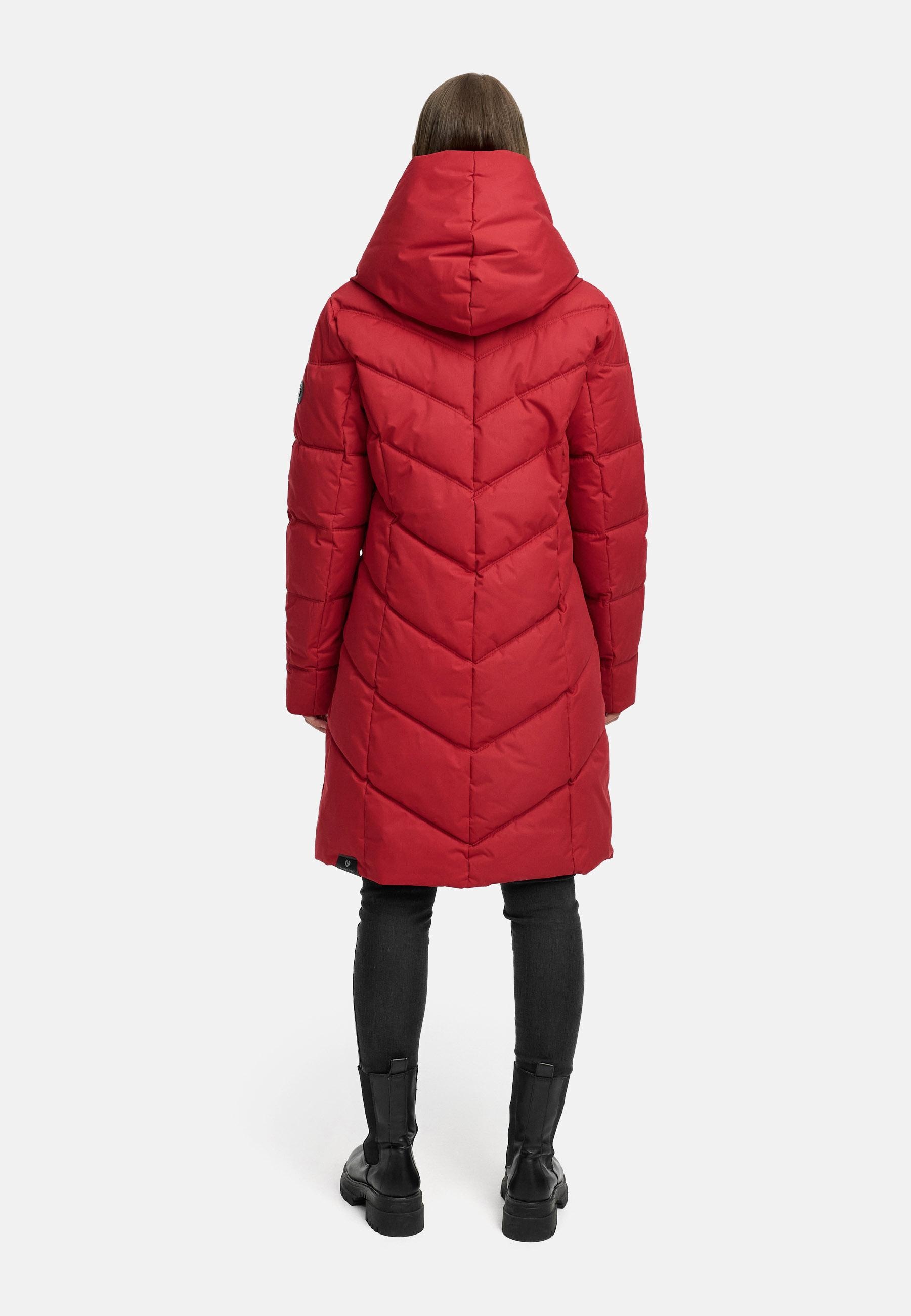 Ragwear Steppmantel »Natalka« stylischer, gesteppter Winterparka mit gefütterter Kapuze