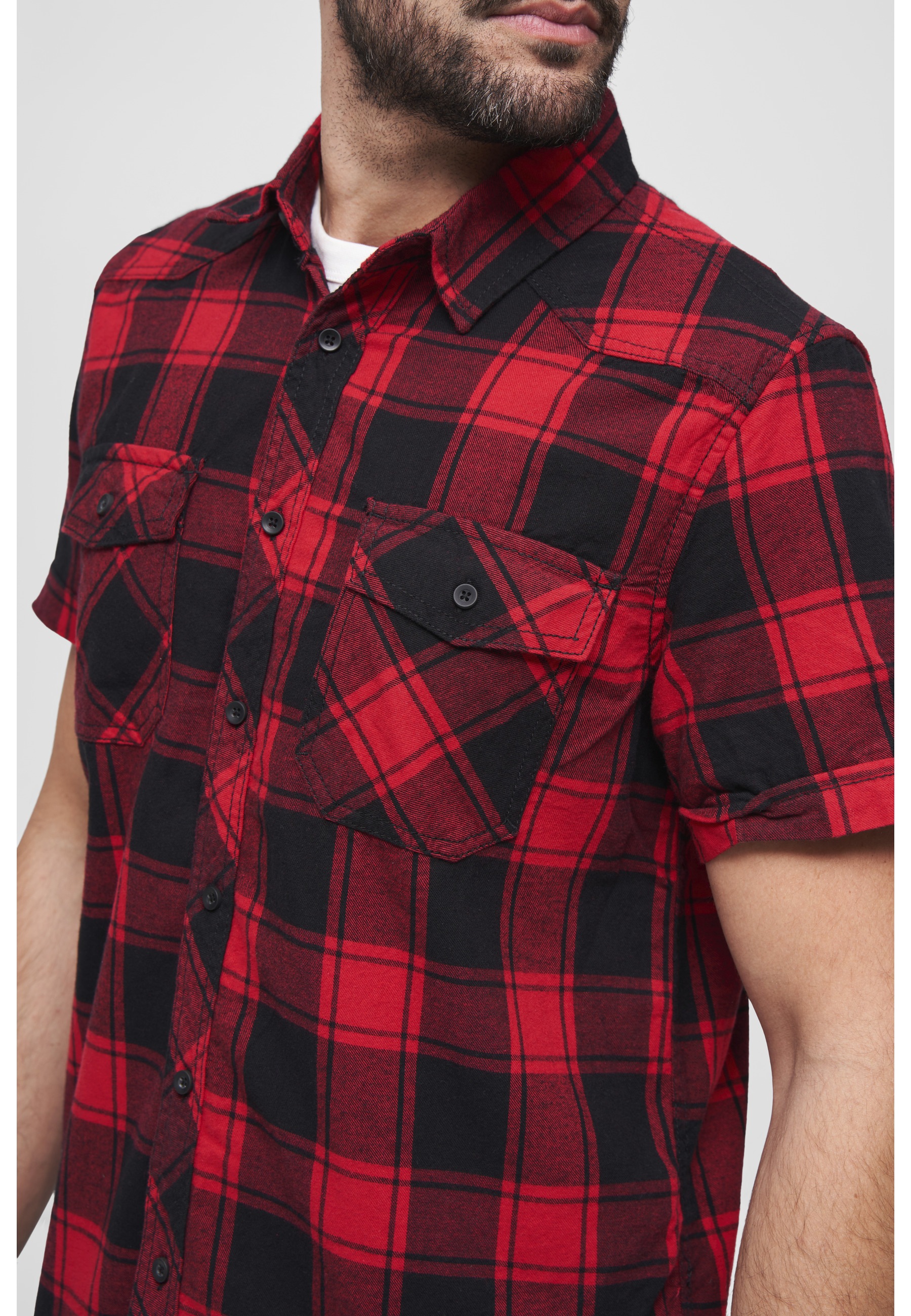 Brandit Kurzarmshirt »Brandit Herren Checkshirt Halfsleeve« 1 Stk.