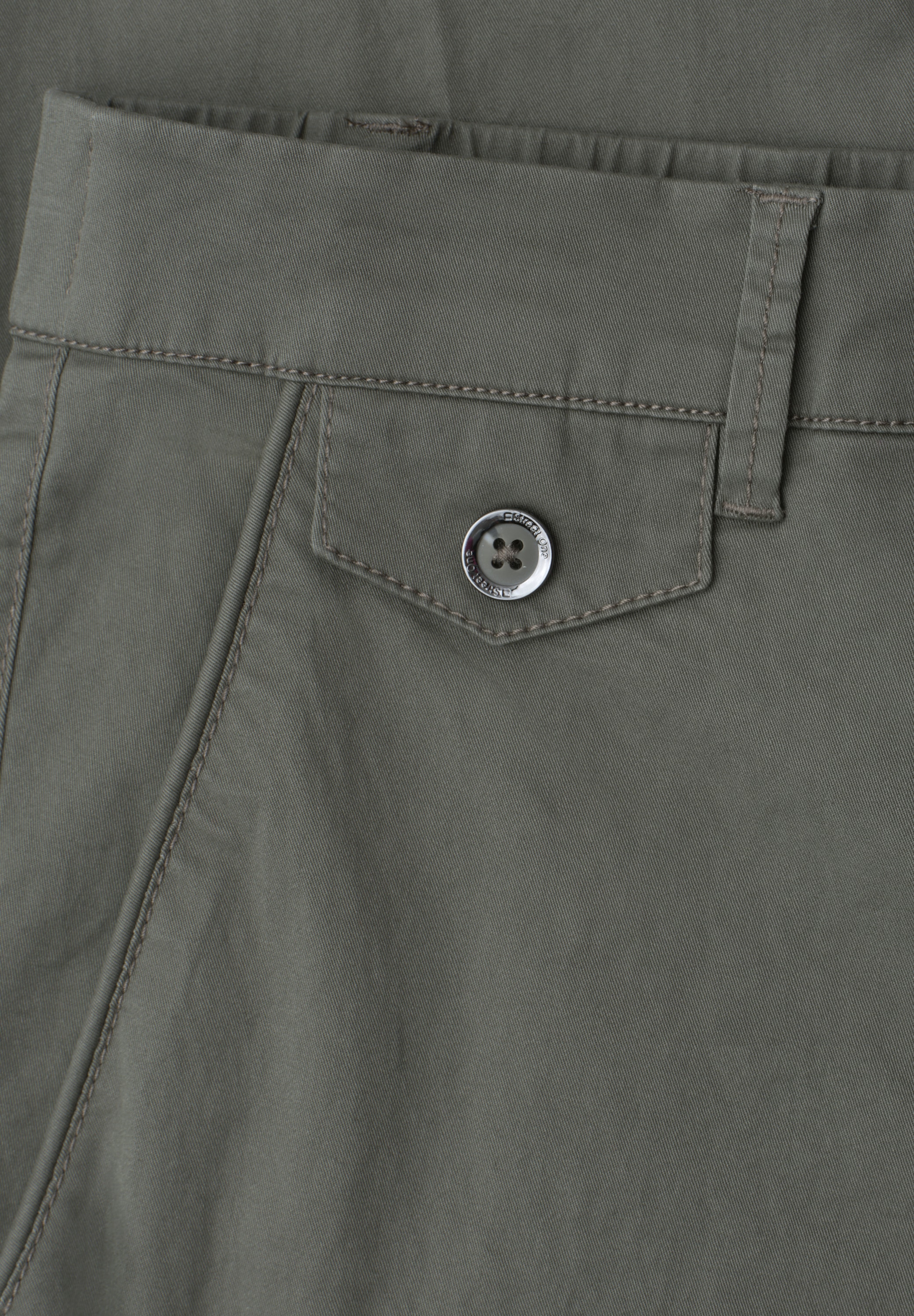 STREET ONE Chinohose  aus Twillstoff