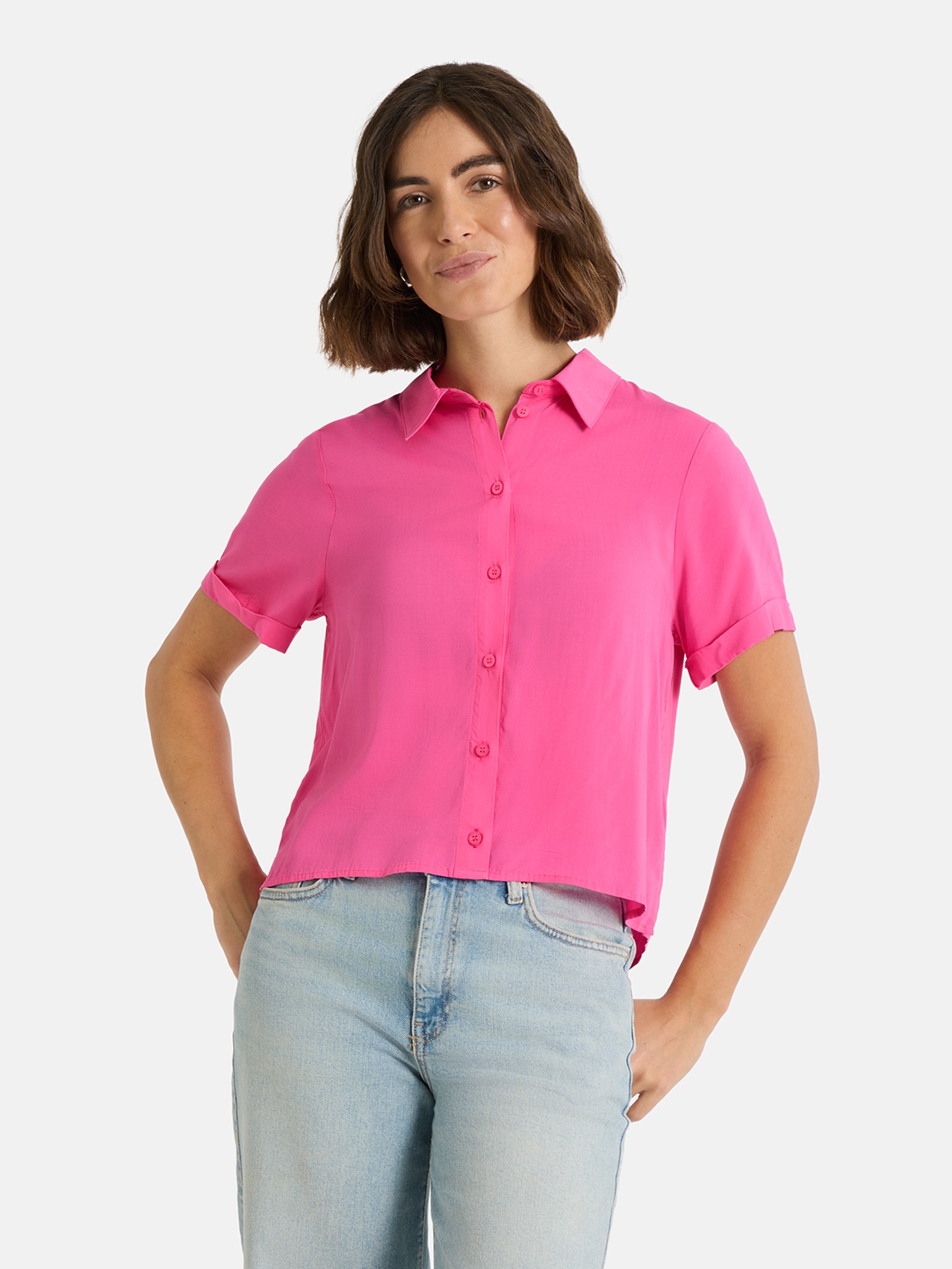 Lieblingsstück Hemdbluse »RulaEP« mit Umschlagsaum an den Ärmeln, lockerer Fit