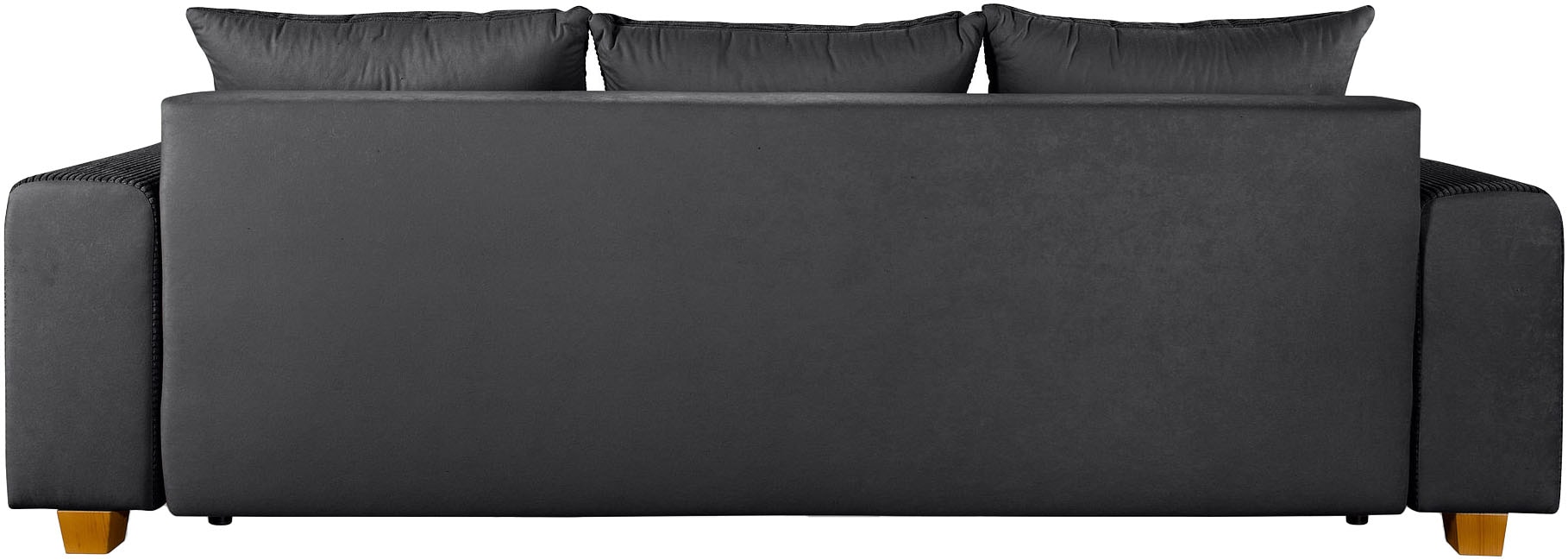 COLLECTION AB Schlafsofa »Yves, Liegefläche (B/T): 142/194 cm« inkl. Bettfunktion, Bettkasten, Federkern & Zierkissen