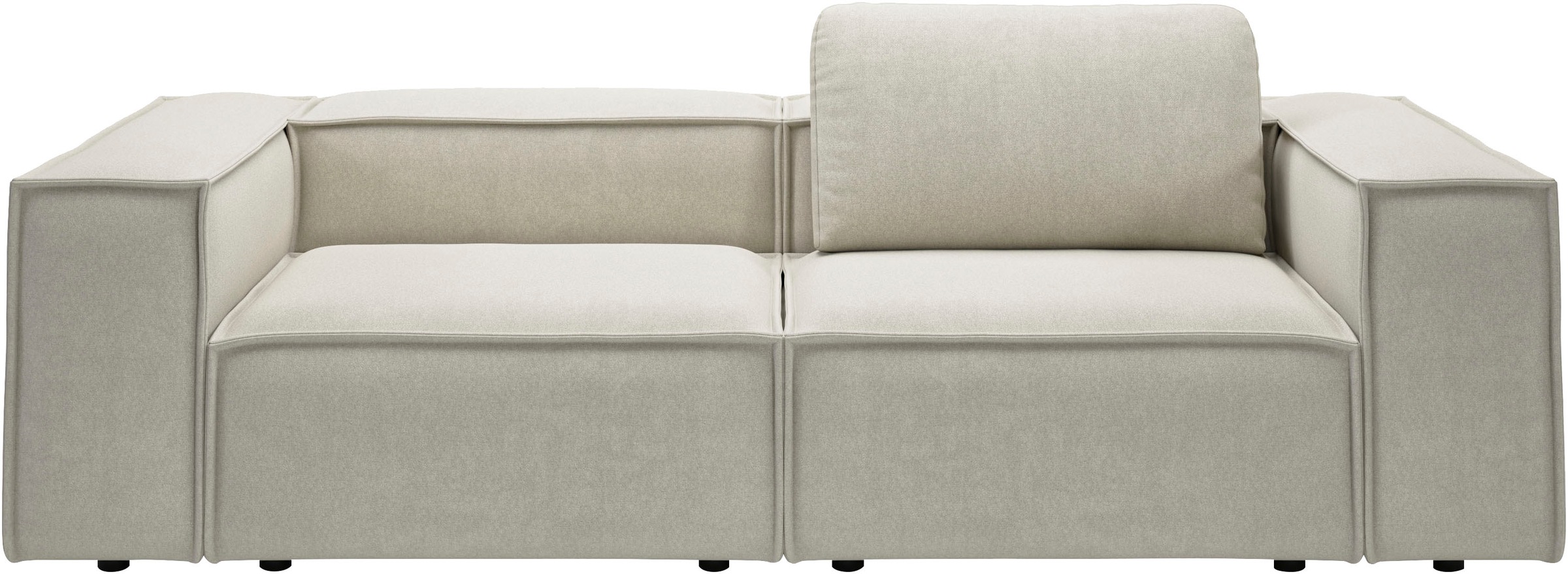 Home affaire 2-Sitzer "Watertown, modernes Sofa 246 cm breit, auch in Feinc günstig online kaufen