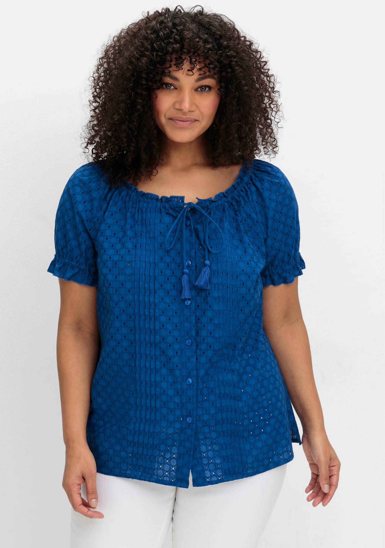 sheego by Joe Browns Kurzarmbluse günstig online kaufen