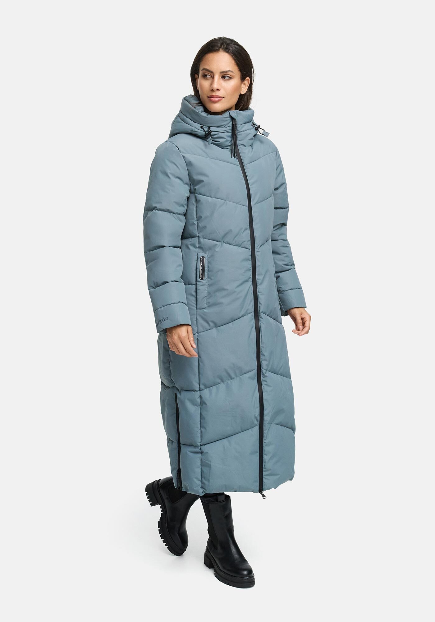 Marikoo Winterjacke "Firella", extra langer Designer Winter Parka günstig online kaufen