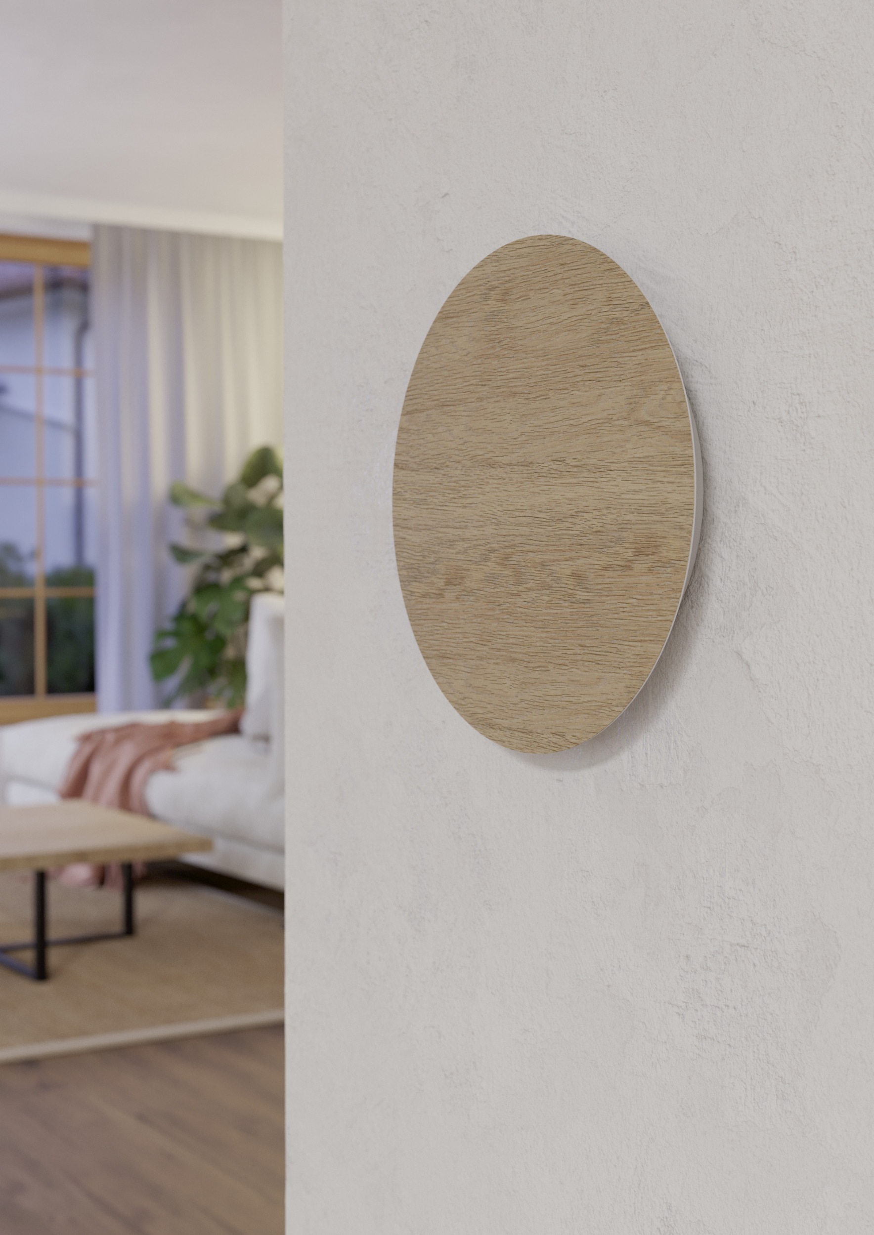 EGLO Wandleuchte »ALAMILO Wandlampe - Stahl - LED - 9,2W - IP20« LED-Modul 1 Stk. Warmweiß Wandspot, indirekte Beleuchtung, Ambientelicht, Lampe, Ø22 x AL3,5 cm