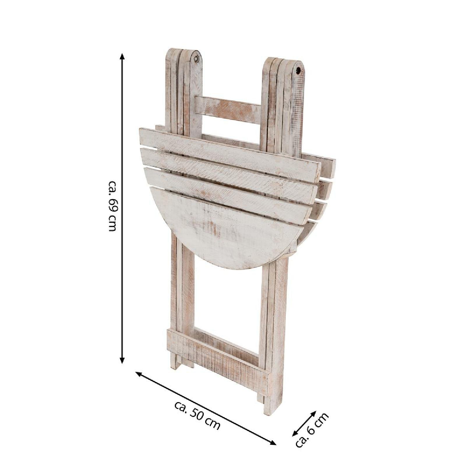 VCM Gartentisch »Klapptisch Gartentisch Beistelltisch klappbar Holz«