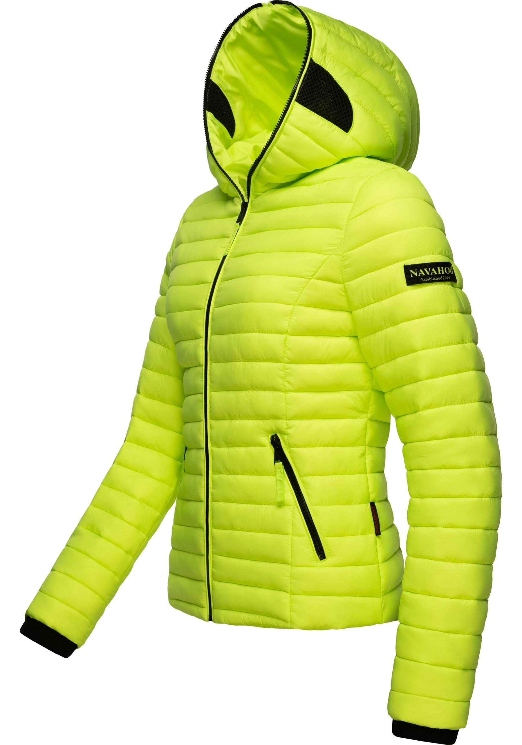 Navahoo Steppjacke »Kimuk«, mit Kapuze, leichte Übergangsjacke mit Kapuze