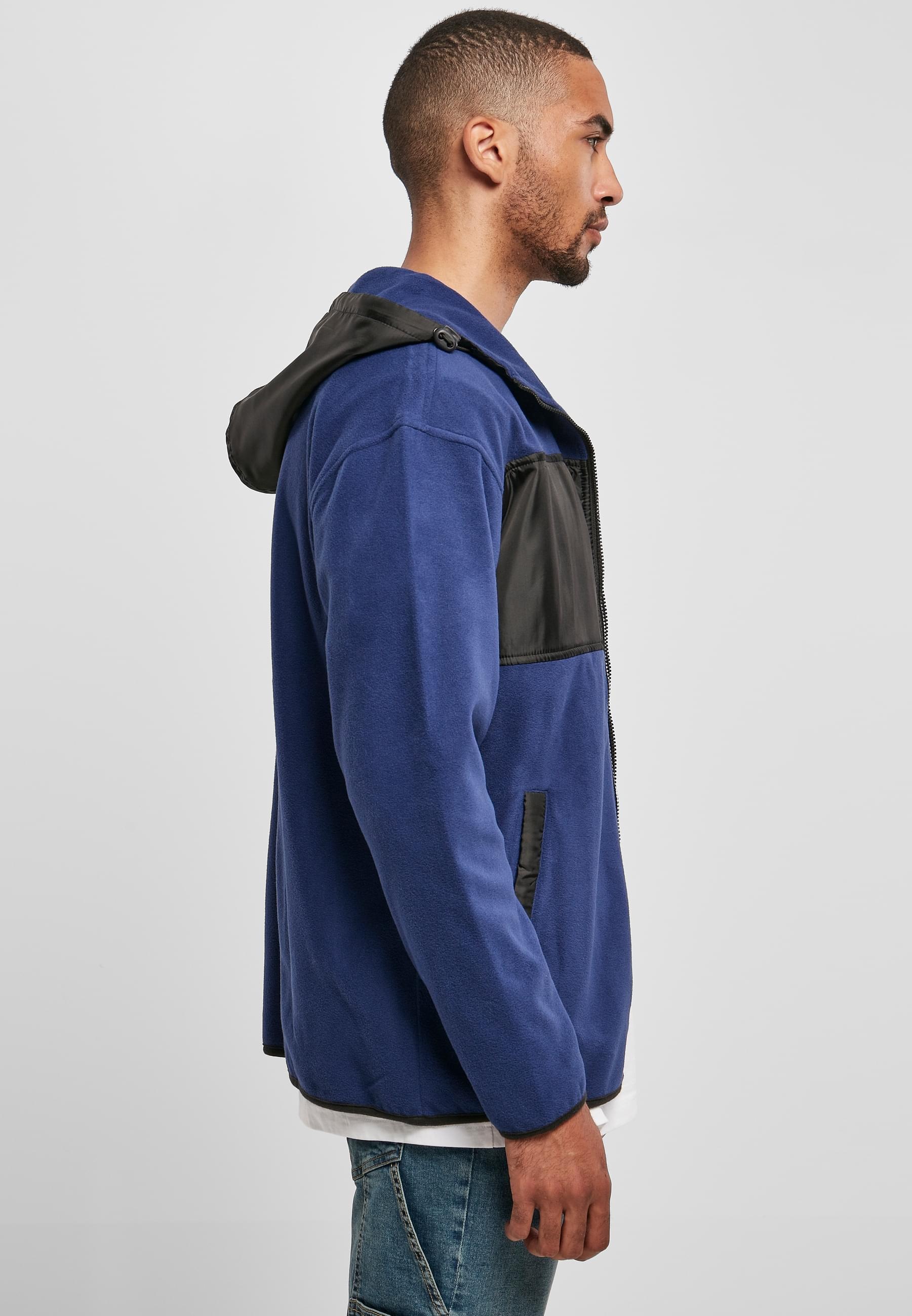 URBAN CLASSICS Winterjacke »Urban Classics Herren Hooded Micro Fleece Jacket«, (1 St.), mit Kapuze