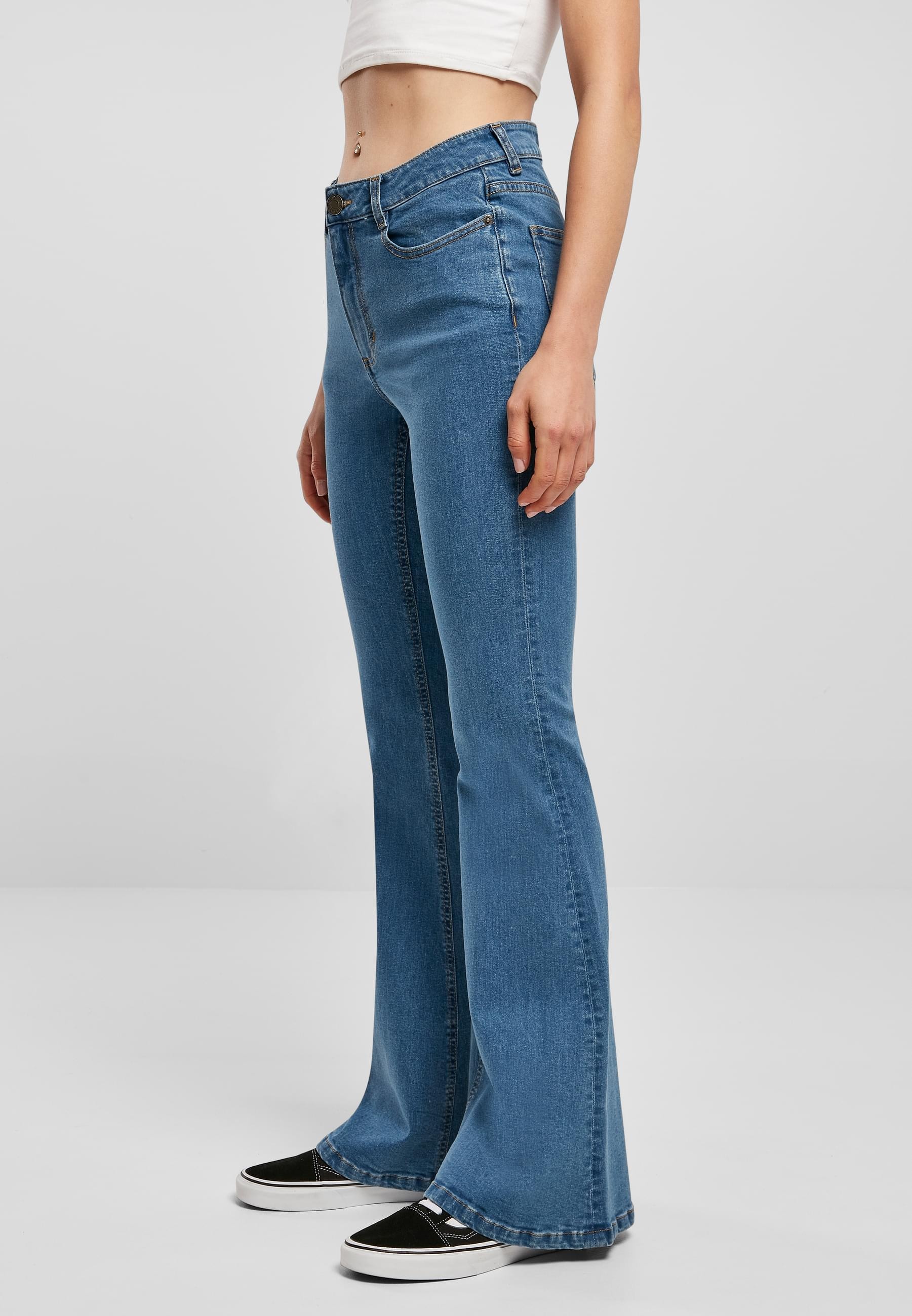 URBAN CLASSICS Bequeme Jeans »Urban Classics Damen«, 1 Stk.