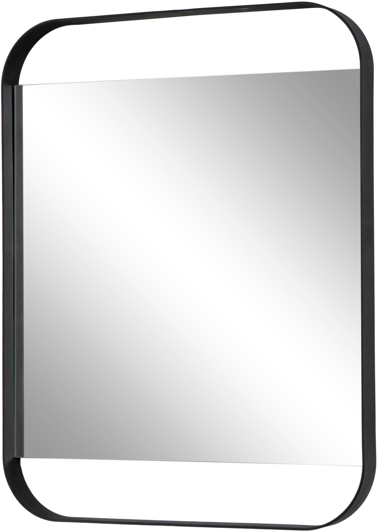 Spinder Design Wandspiegel »REX MIRROR Spiegel - Schwarz«, Metall, Breite 46 cm